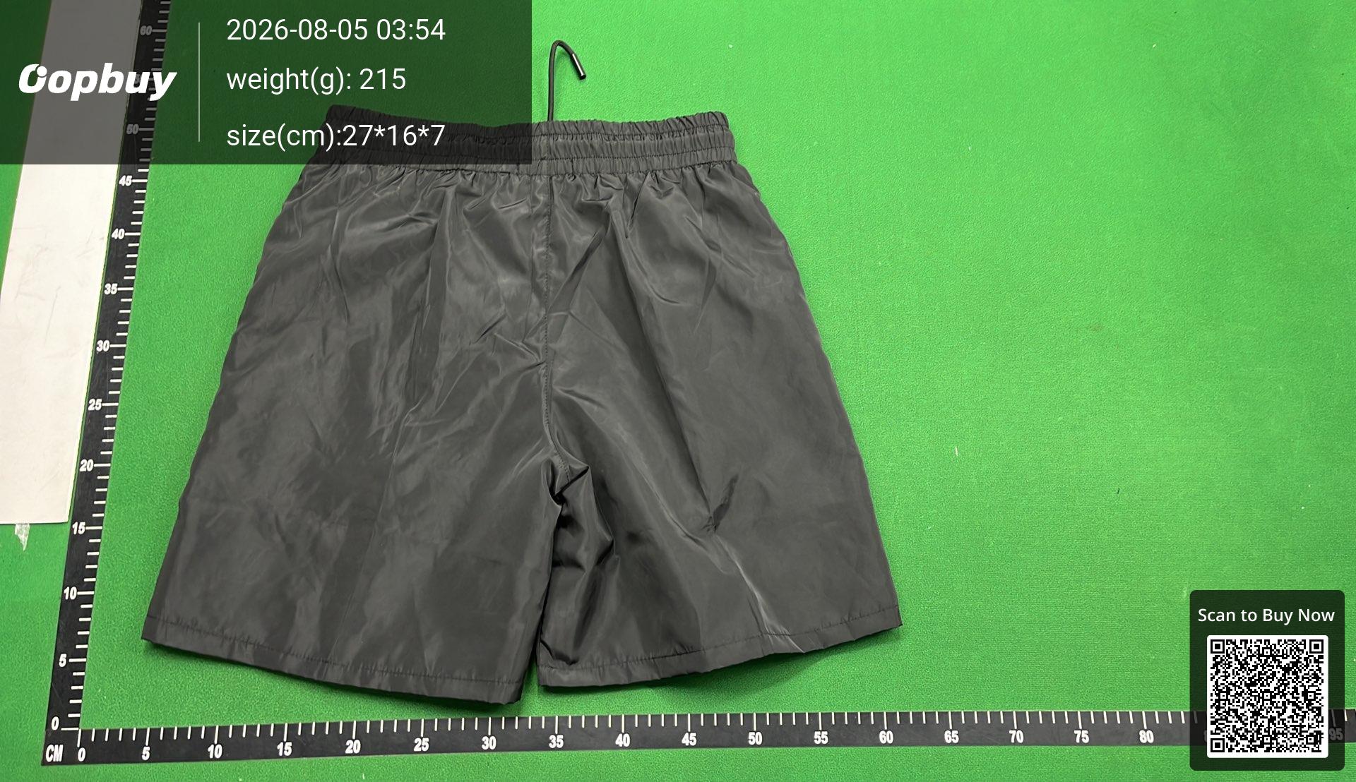 Foto QC 7 de Louis Vuitton 2025 Summer Board Shorts Monogram Mesh Black