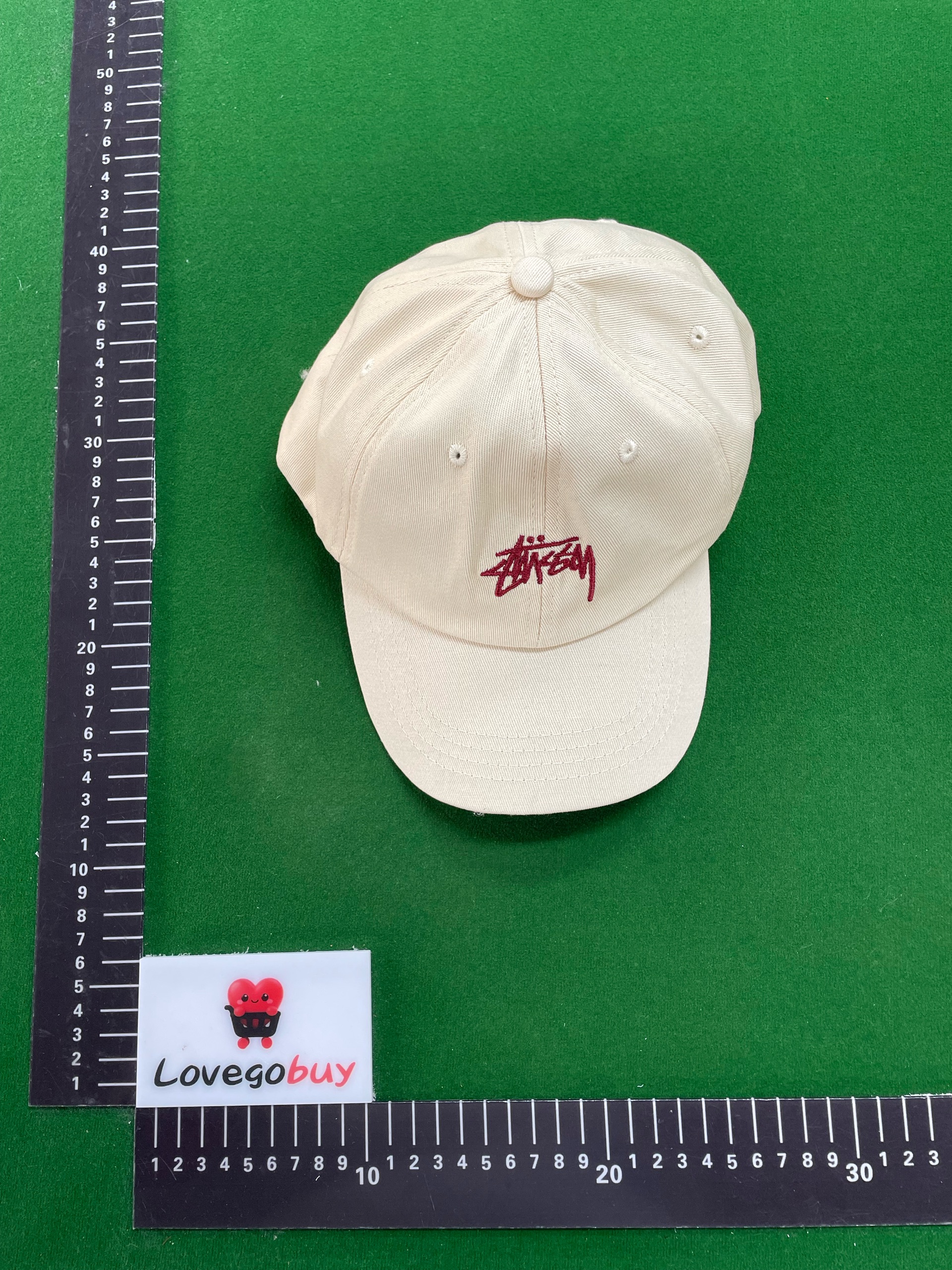 Foto QC 6 de Stussy Stock Logo Cap Navy