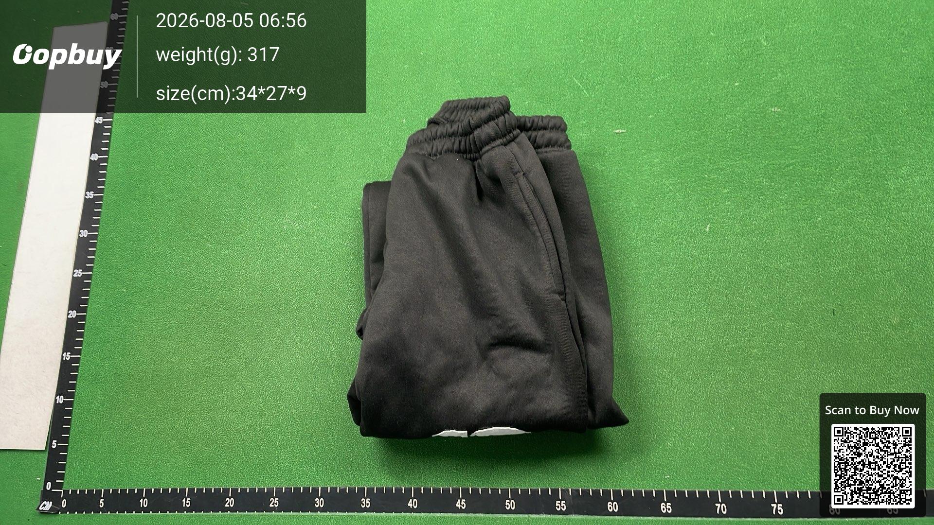Foto QC 8 de Saint Mxxxxxx Sweatpants Saints Letter Patch Flare Grey