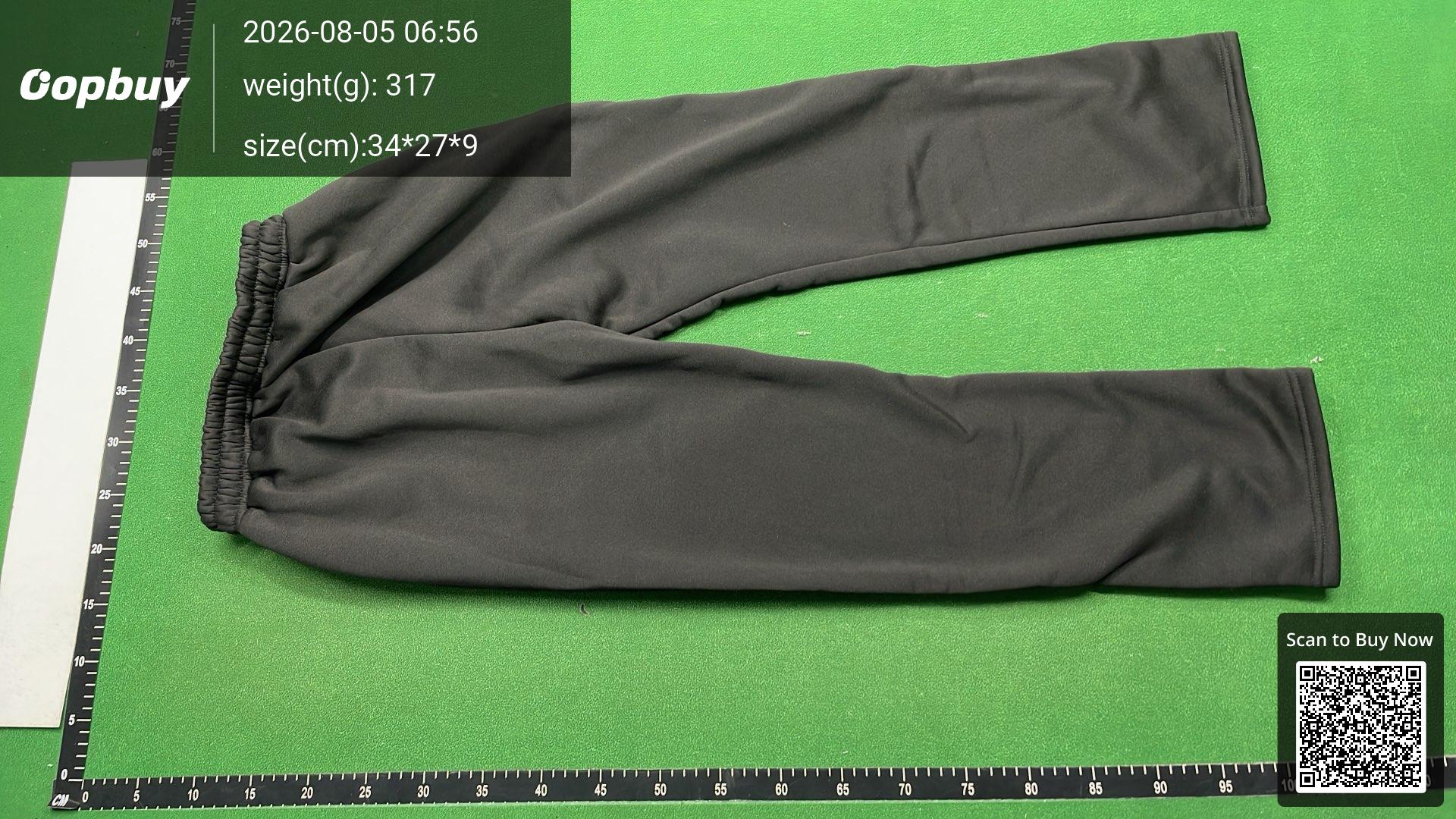 Foto QC 7 de Saint Mxxxxxx Sweatpants Saints Letter Patch Flare Grey