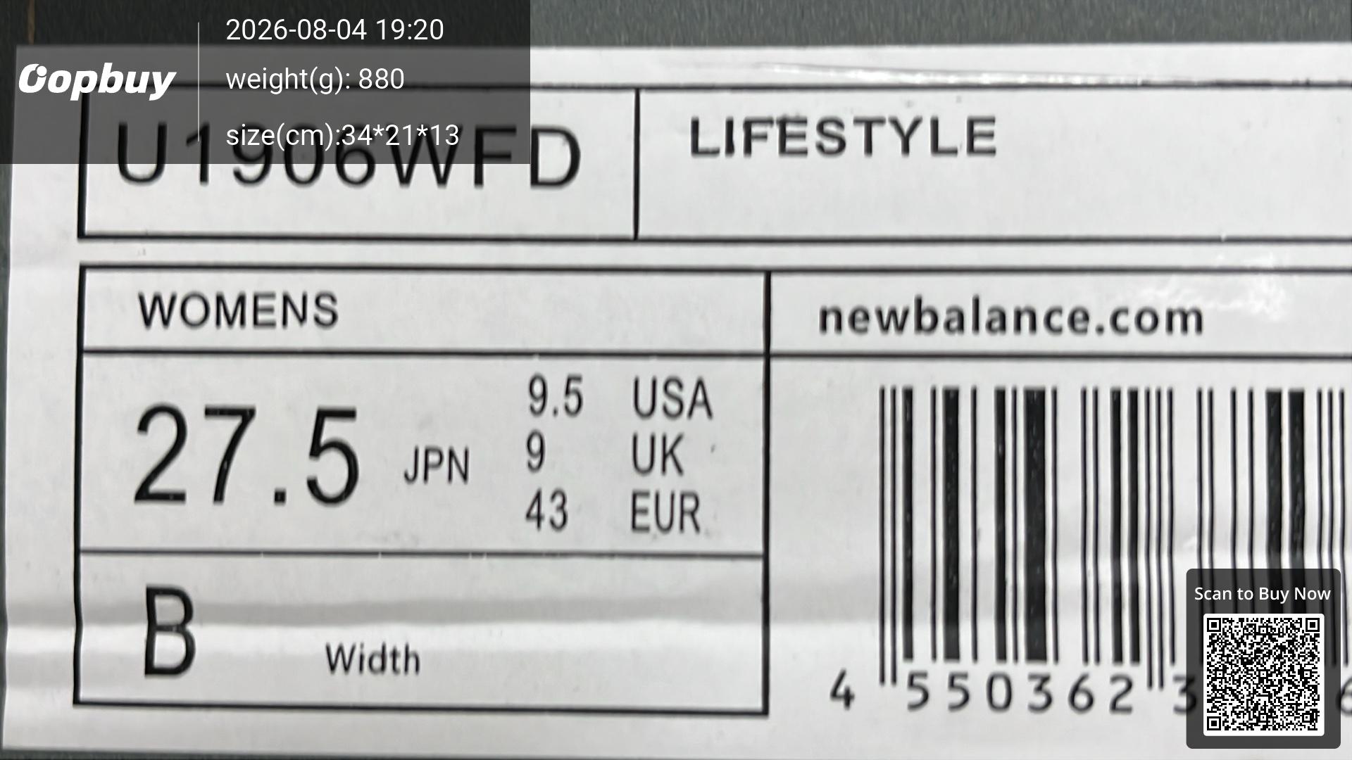 Foto QC 2 de New Balance 1906D Protection Pack White Turtledove M1906DE