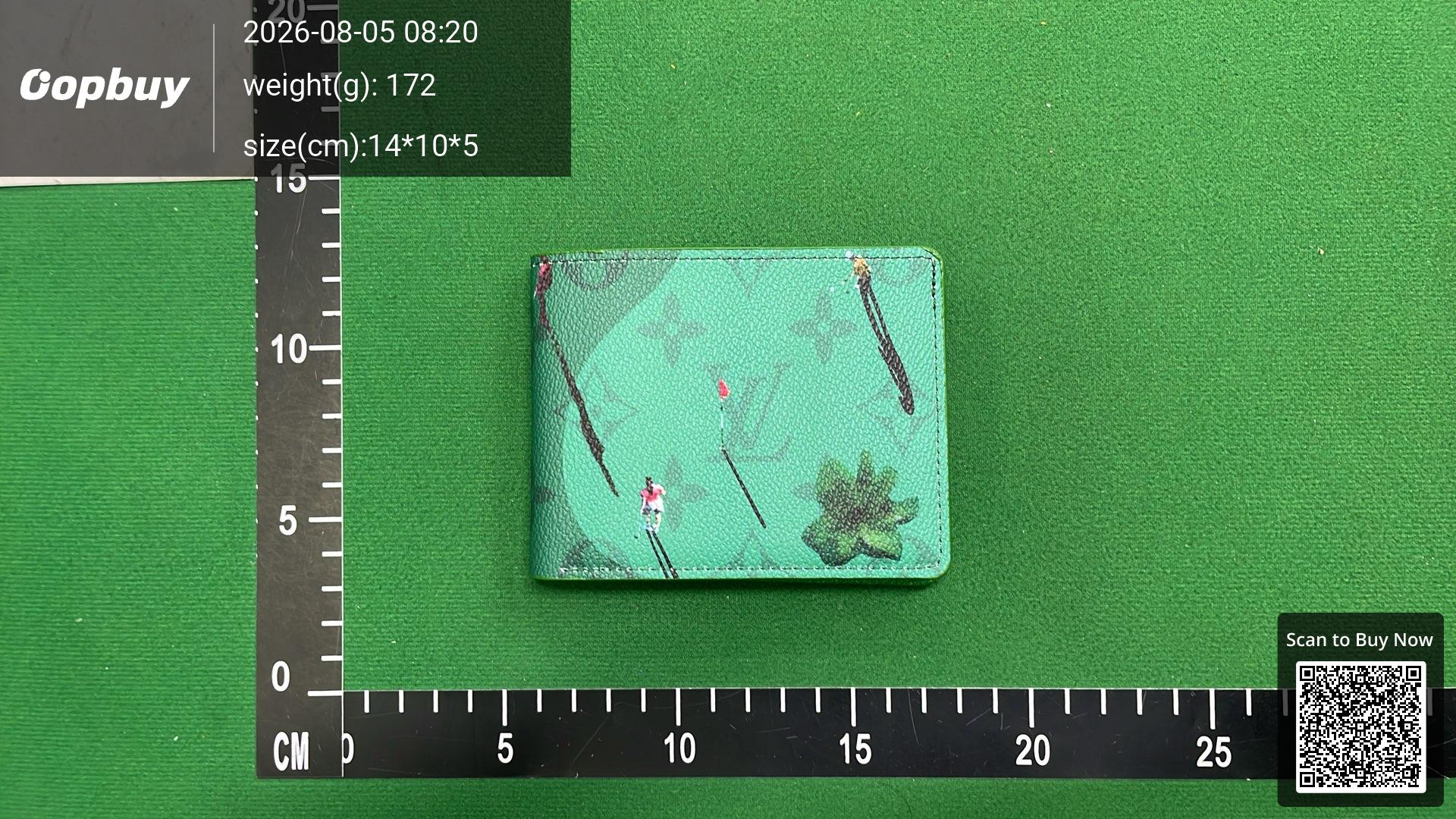 Foto QC 4 de Louis Vuitton Swimming Pool Slender Wallet Blue
