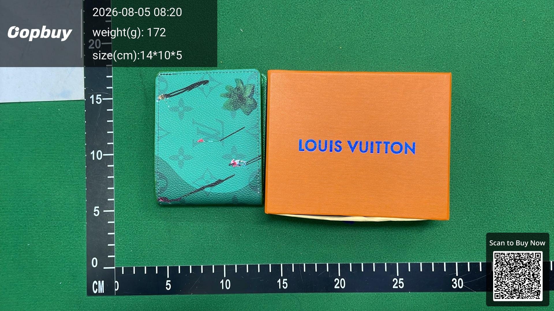 Foto QC 6 de Louis Vuitton Swimming Pool Slender Wallet Blue