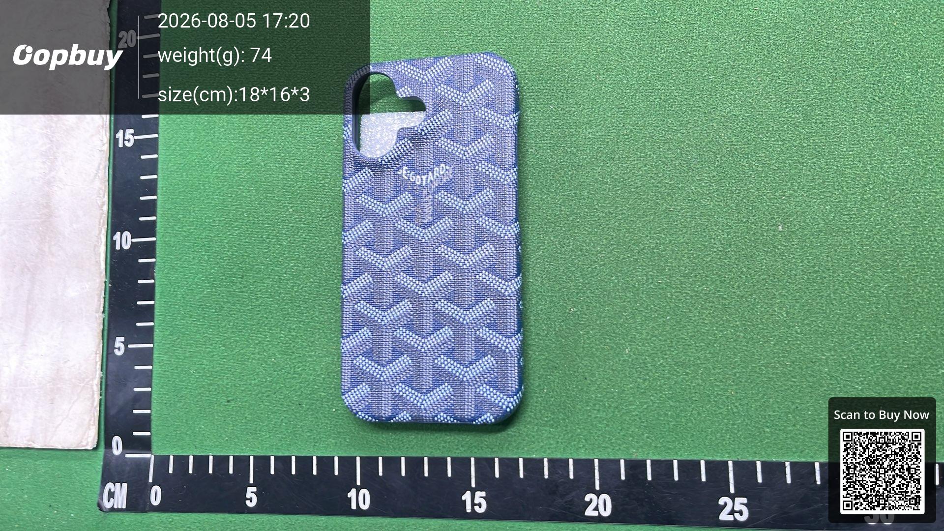 Foto QC 4 de Goyard Goyardine Case for iPhone 15 Pro Pink