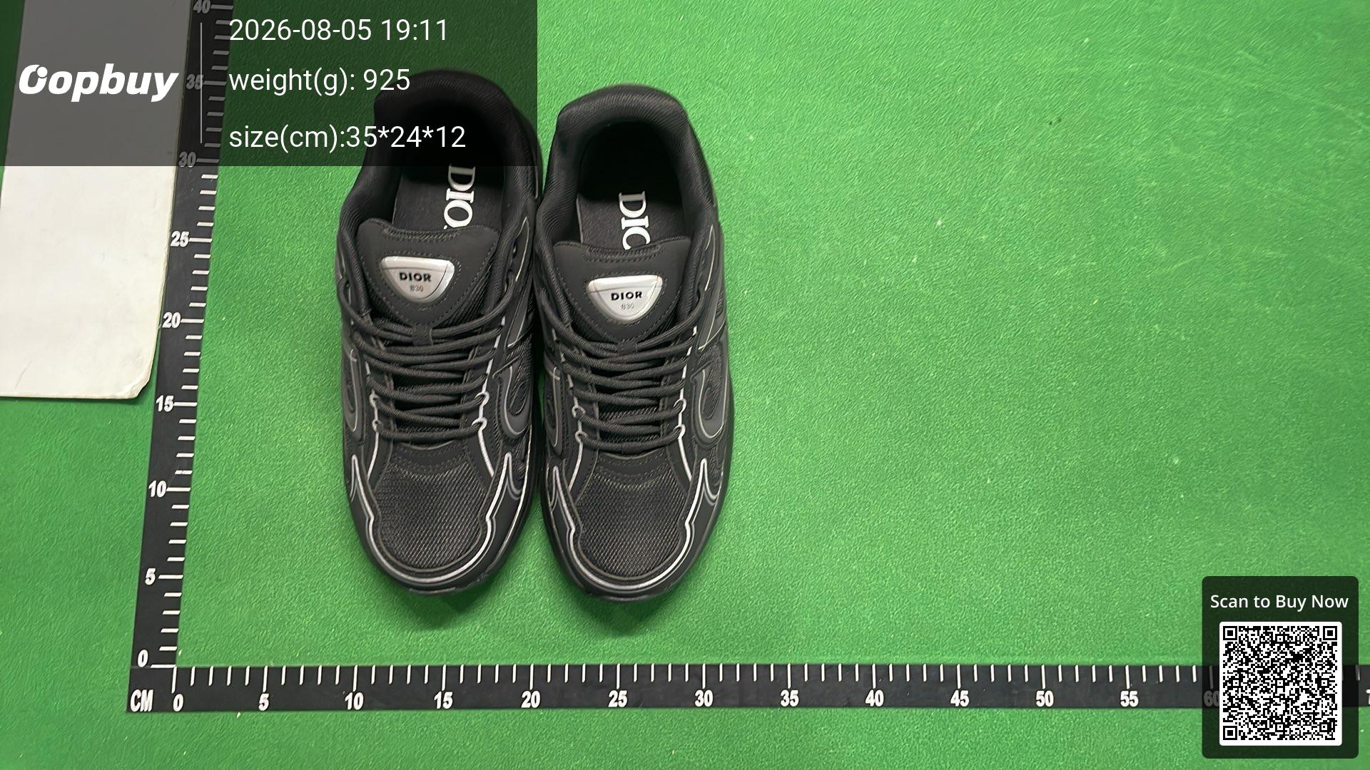 Foto QC 6 de Dior B30 Mesh and Technical Fabric Sneakers CD Logo