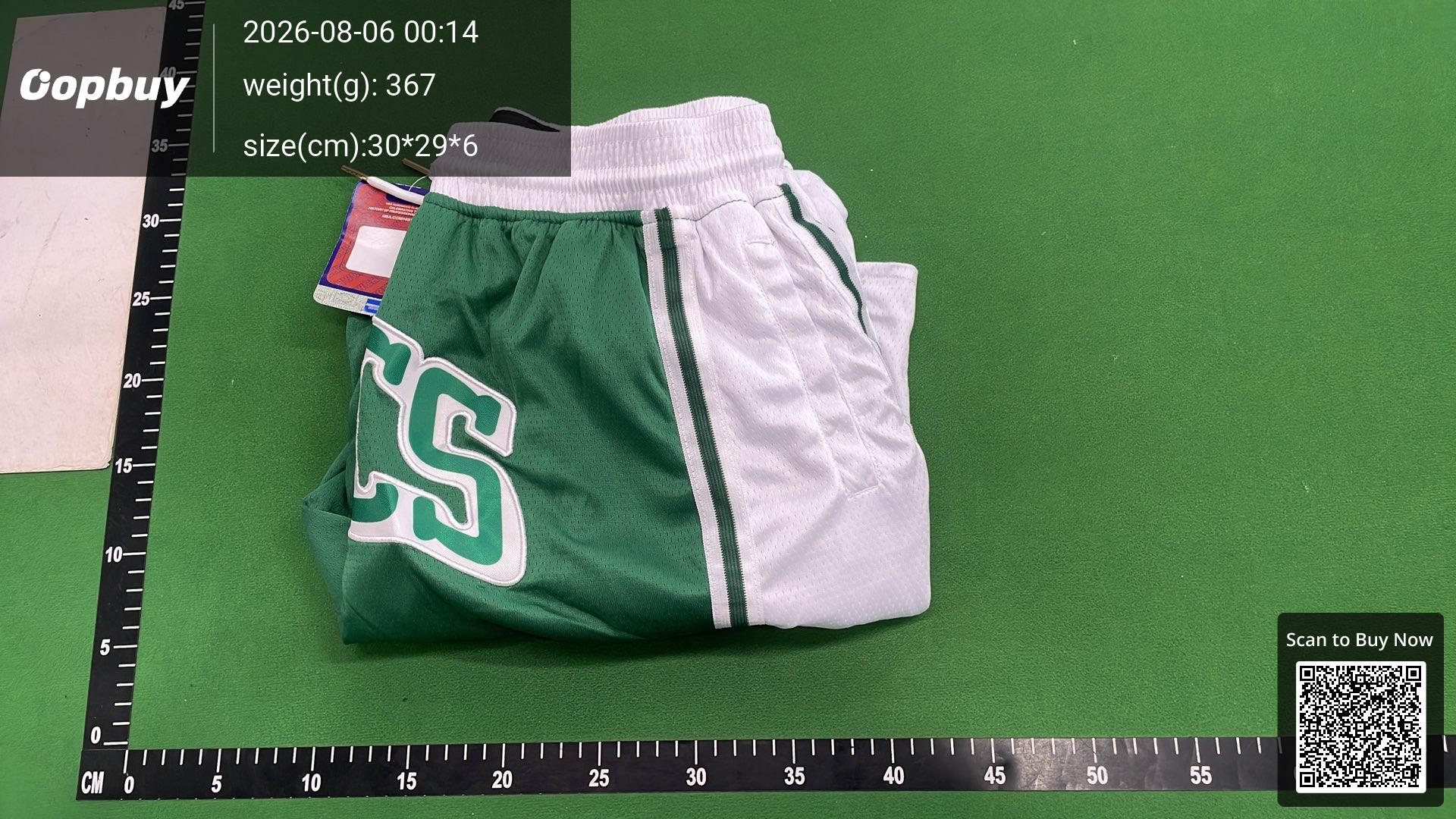 Foto QC 4 de NBA Miami Heat Basketball Shorts Mesh White