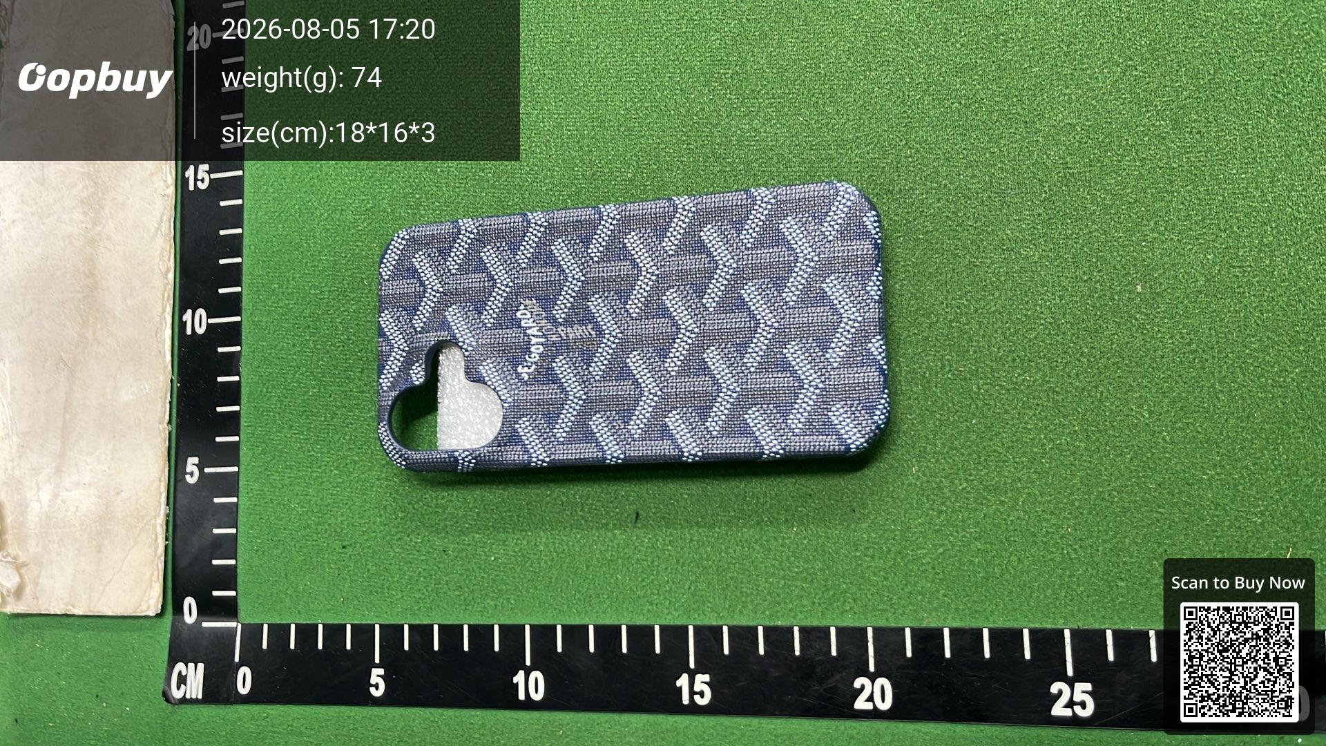 Foto QC 6 de Goyard Goyardine Case for iPhone 15 Pro Pink