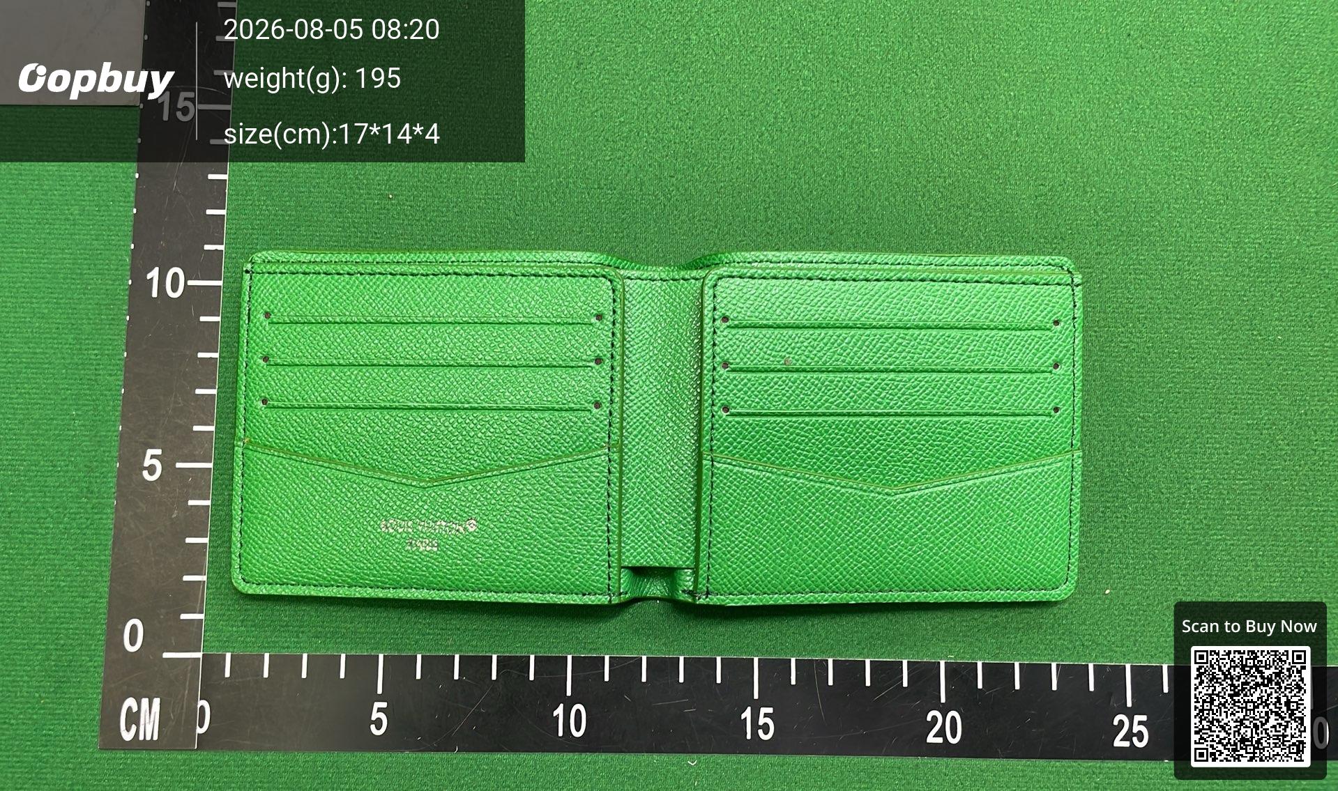 Foto QC 7 de Louis Vuitton Swimming Pool Slender Wallet Blue