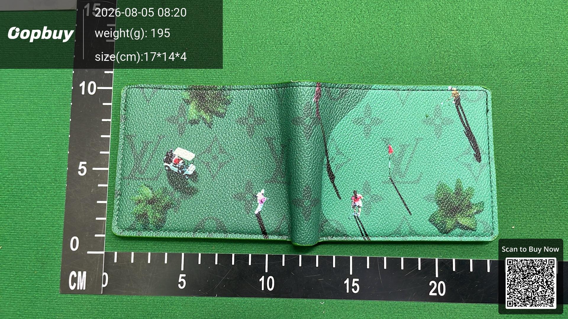 Foto QC 8 de Louis Vuitton Swimming Pool Slender Wallet Blue