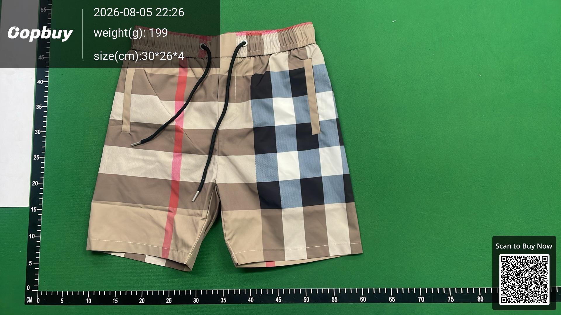 Foto QC 6 de Prada Shorts Nylon Triangle Logo Black