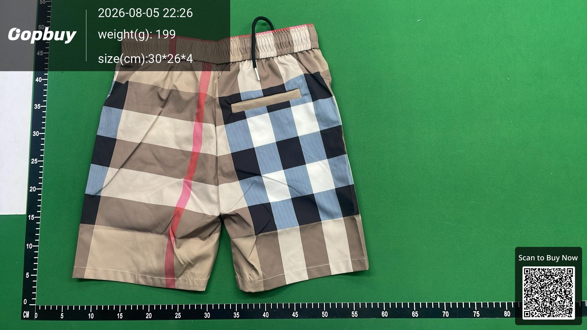 Foto QC 7 de Prada Shorts Nylon Triangle Logo Black