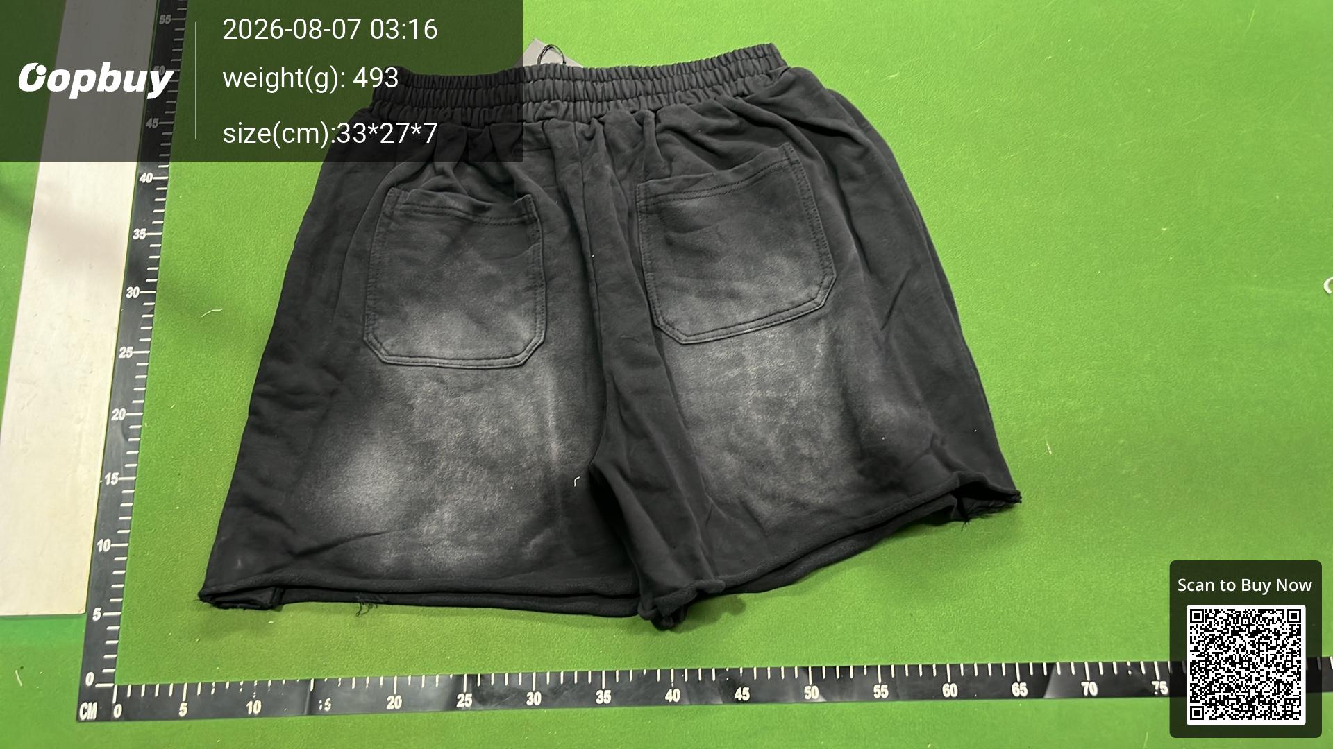 Foto QC 7 de Hellstar Basketball Shorts Flame Print Blue
