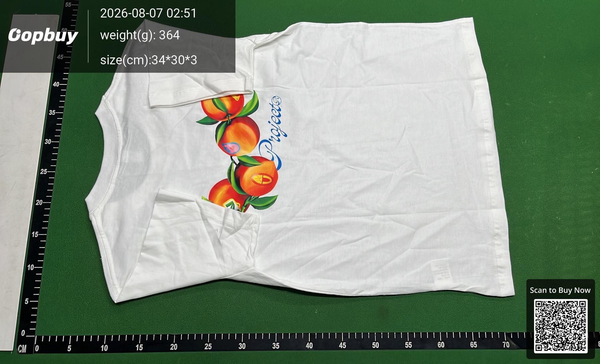 Foto QC 3 de Nude Project Cherry T-shirt White