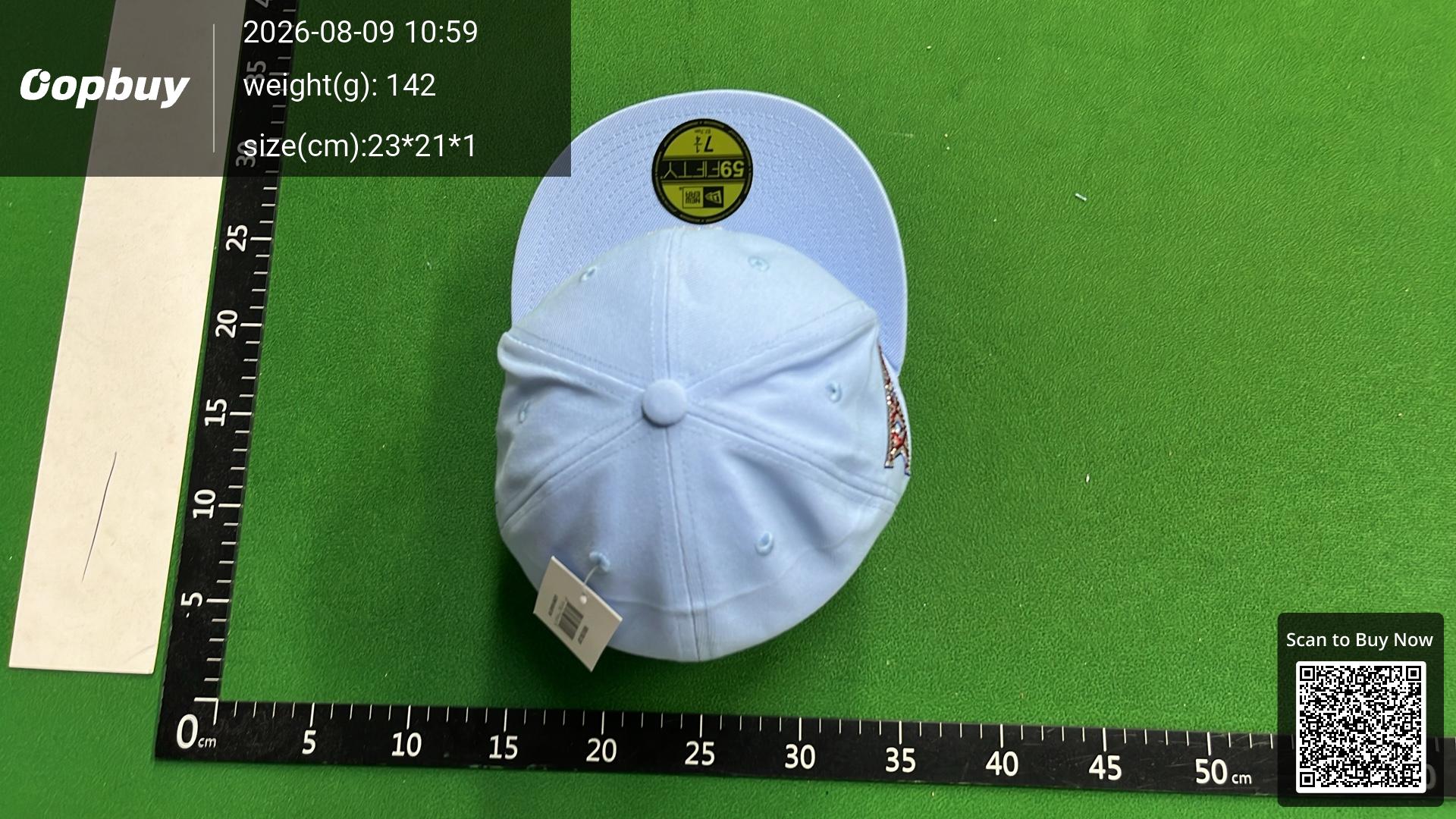 Foto QC 8 de New Era 59FIFTY Los Angeles Dodgers Skeleton Cap Cream Red