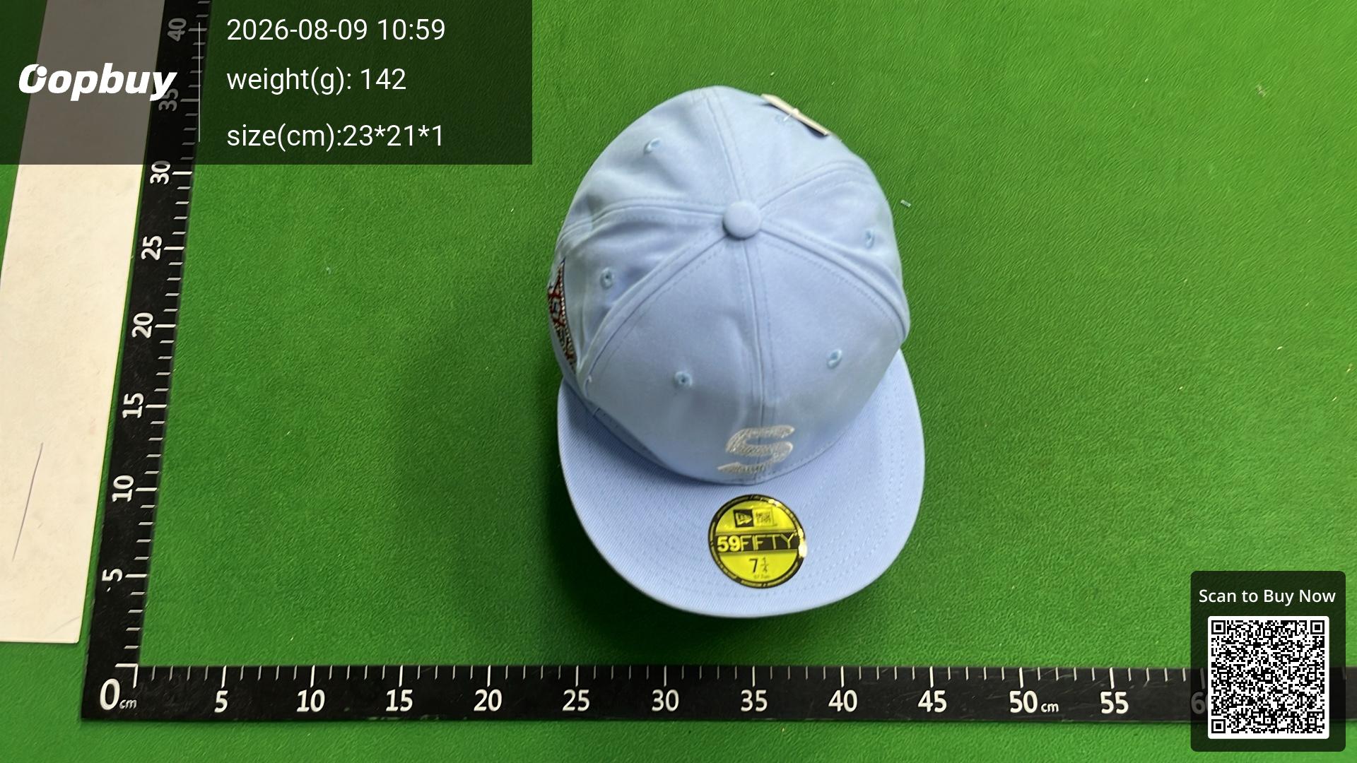 Foto QC 7 de New Era 59FIFTY Los Angeles Dodgers Skeleton Cap Cream Red