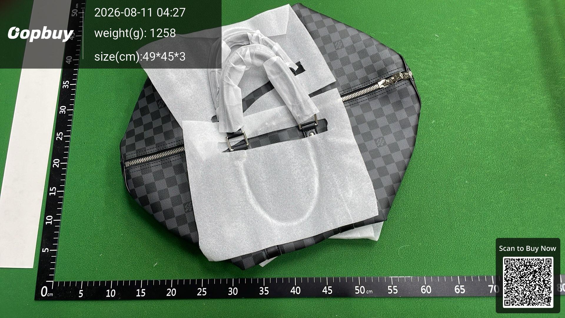 Foto QC 8 de Louis Vuitton Keepall Bandouliere 50 Monogram Sunset Canvas