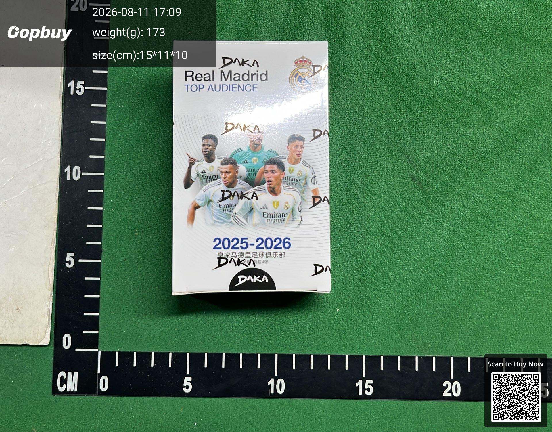 Foto QC 4 de DAKA Croatia National Football Team Top Audience Series 2026 Edition Paper Trading Card Box