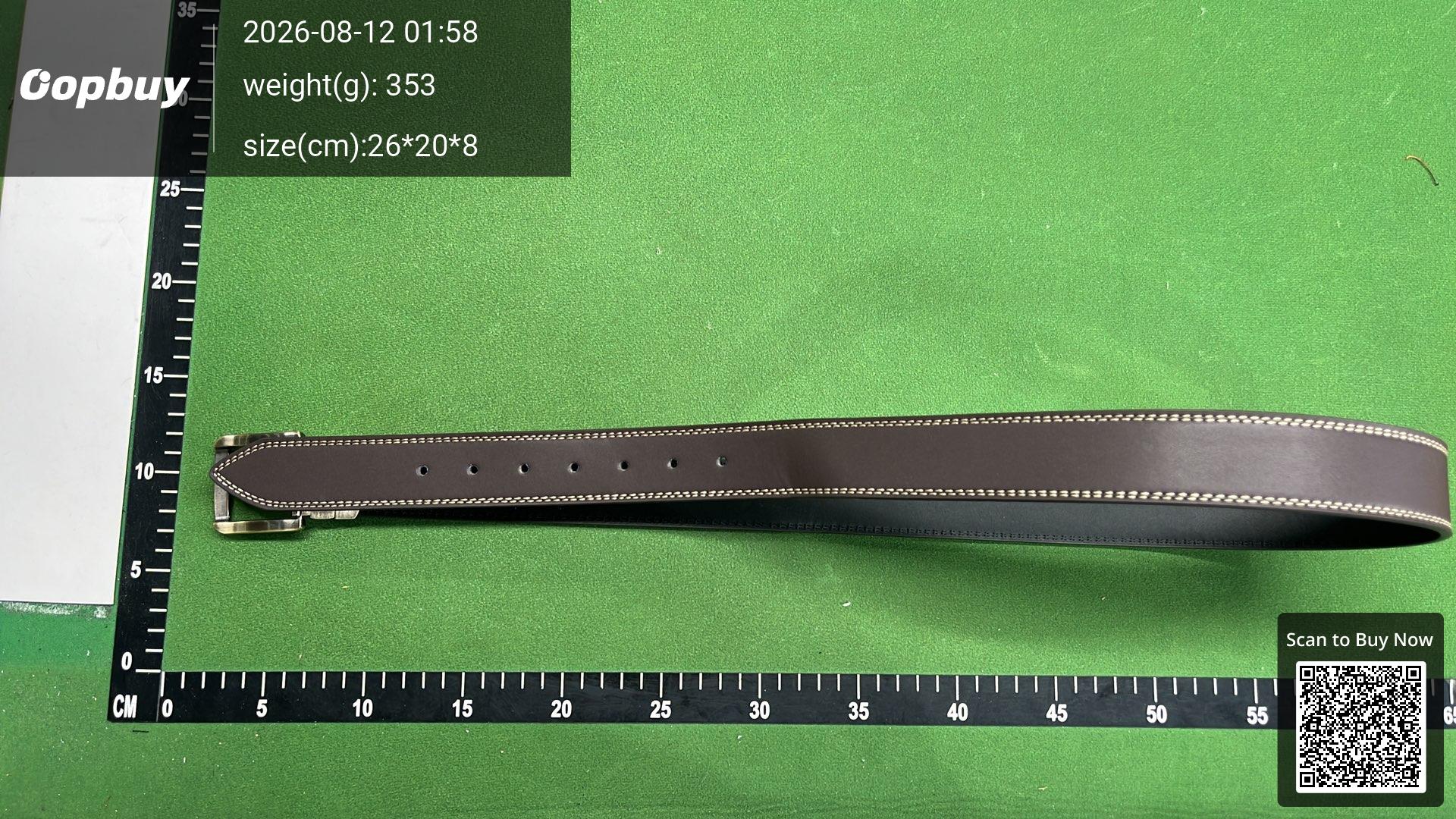 Foto QC 2 de Levi's Reversible Logo Buckle Belt Brown