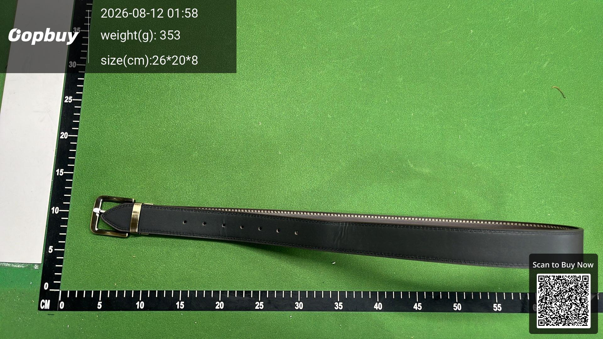 Foto QC 3 de Levi's Reversible Logo Buckle Belt Brown