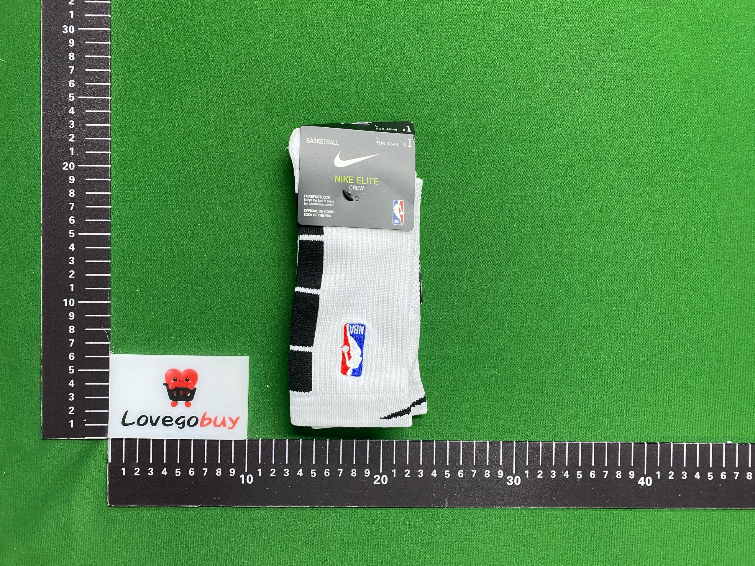 Foto QC 6 de Nike USA Basketball Elite Crew Socks White