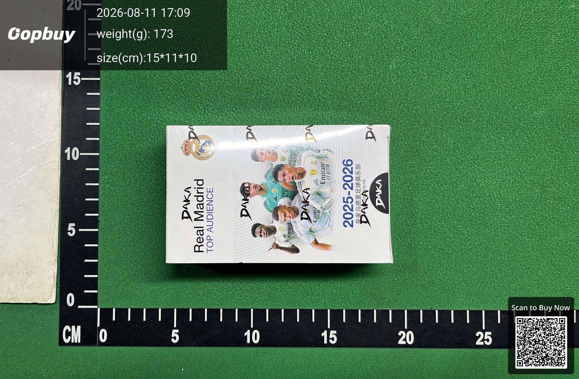 Foto QC 6 de DAKA Croatia National Football Team Top Audience Series 2026 Edition Paper Trading Card Box
