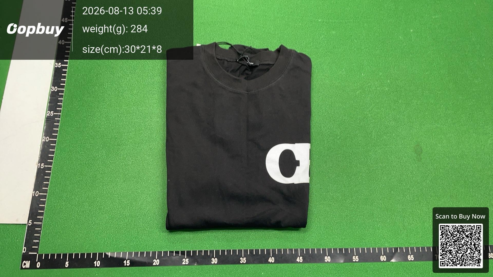 Foto QC 4 de BIETDA Core Showroom T-shirt Paris Address Graphic Black