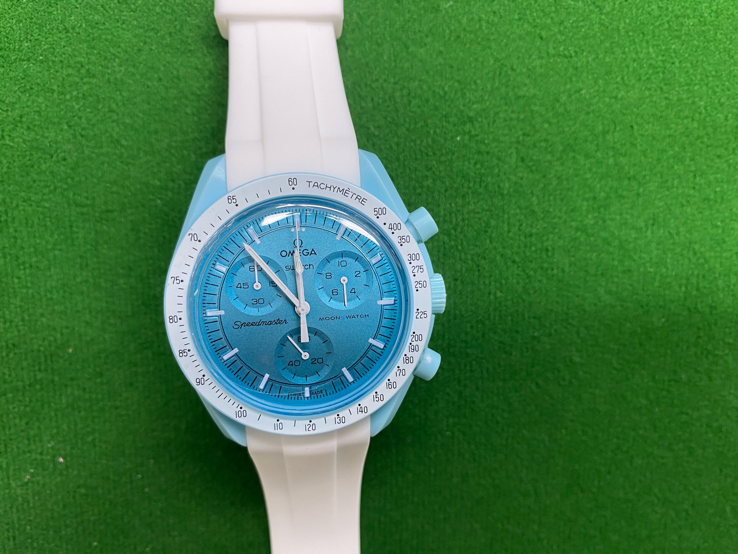 Foto QC 7 de Omega x Swatch Bioceramic MoonSwatch Mission to the Moon SO33M100