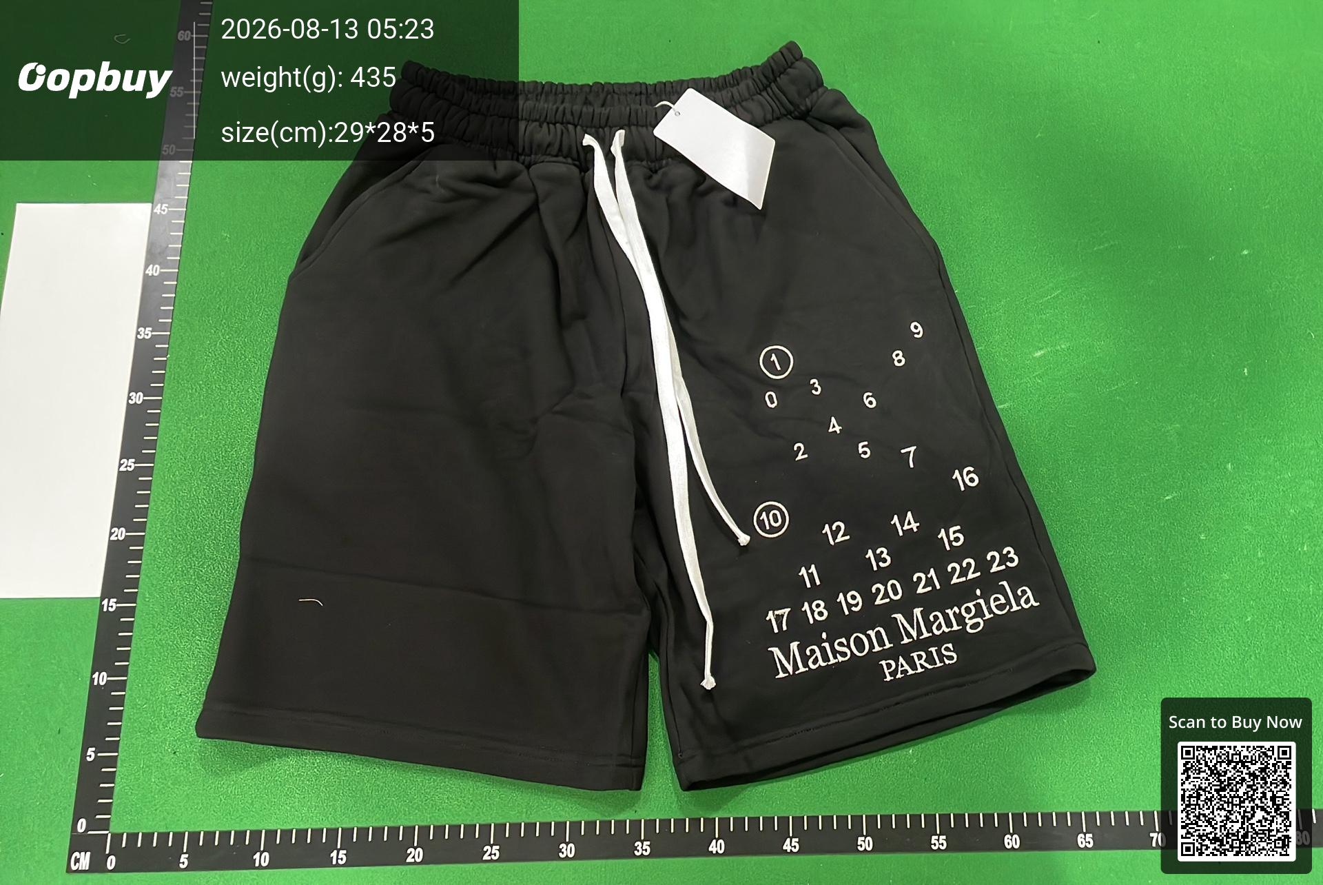 Foto QC 2 de Maison Margiela Sweatpants Numeric Logo Print Grey