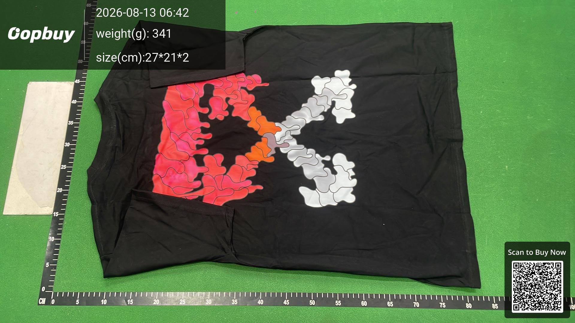 Foto QC 7 de Off-White Dices Skate T-shirt Black