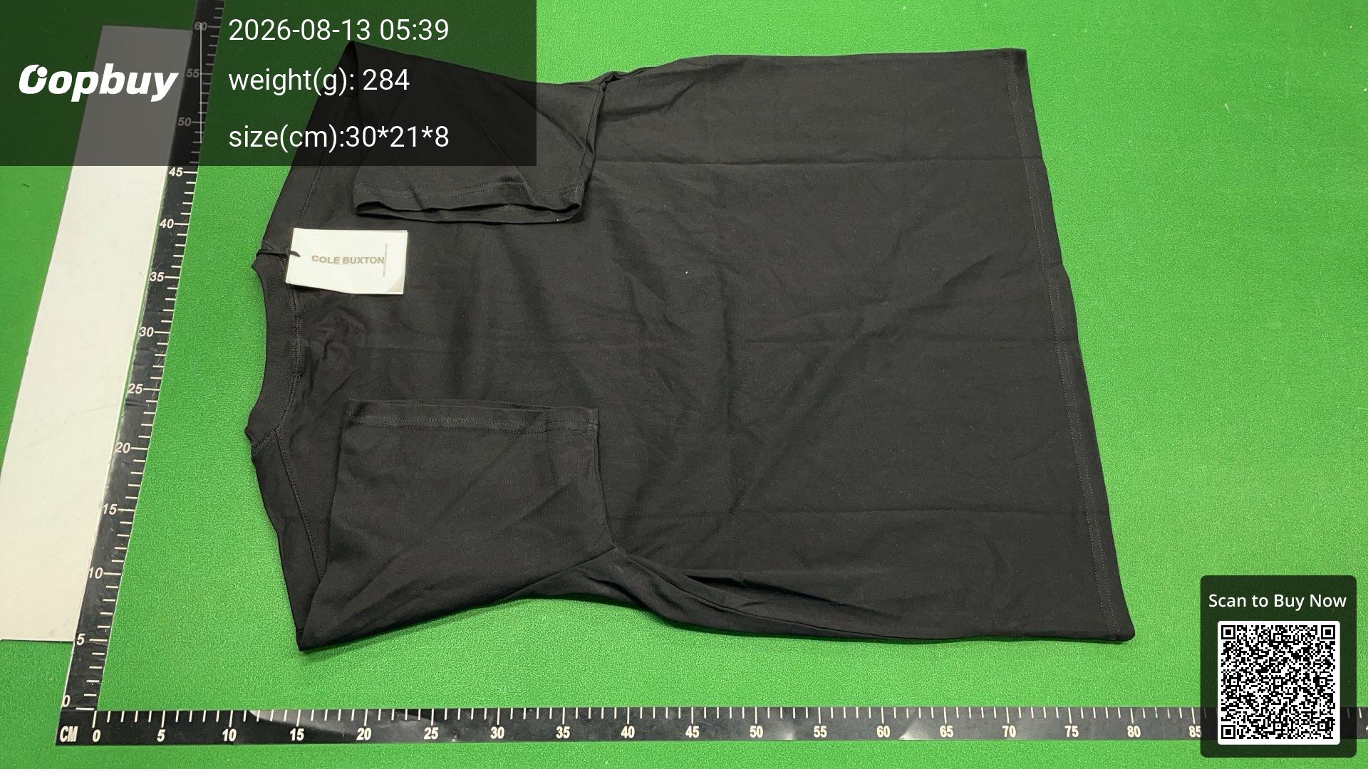 Foto QC 3 de BIETDA Core Showroom T-shirt Paris Address Graphic Black
