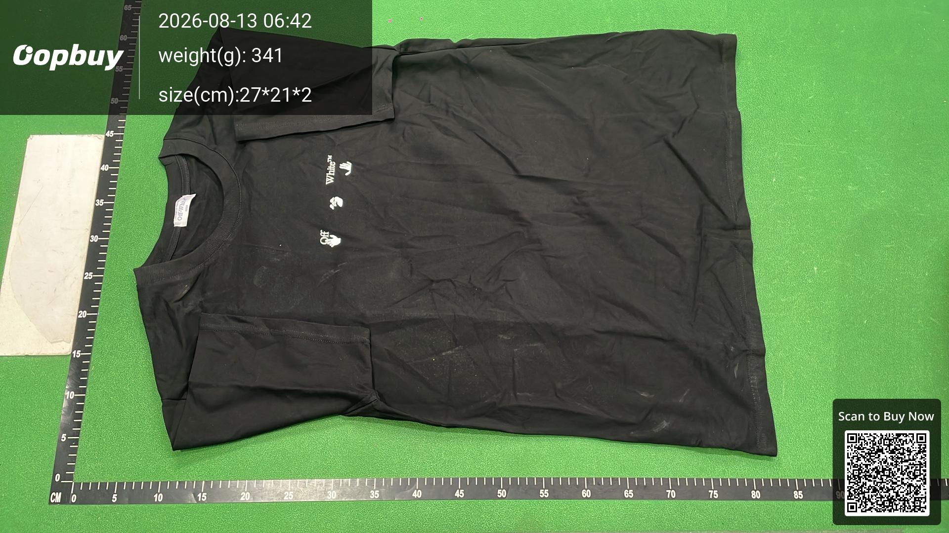 Foto QC 6 de Off-White Dices Skate T-shirt Black