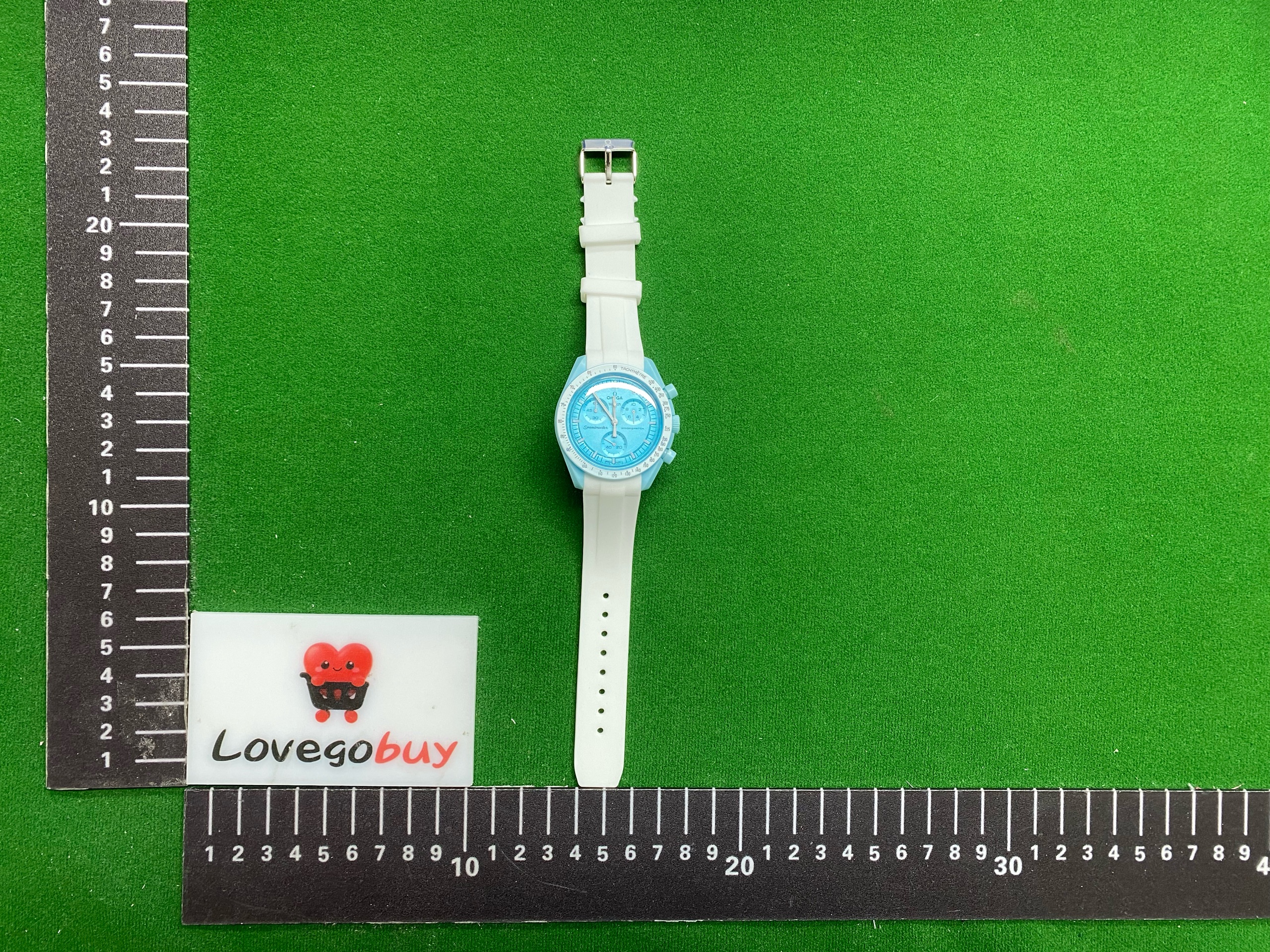 Foto QC 8 de Omega x Swatch Bioceramic MoonSwatch Mission to the Moon SO33M100