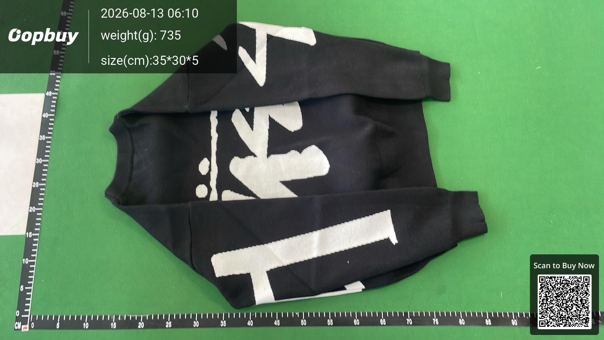 Foto QC 7 de Stussy Crewneck Sweater Stock Logo Black
