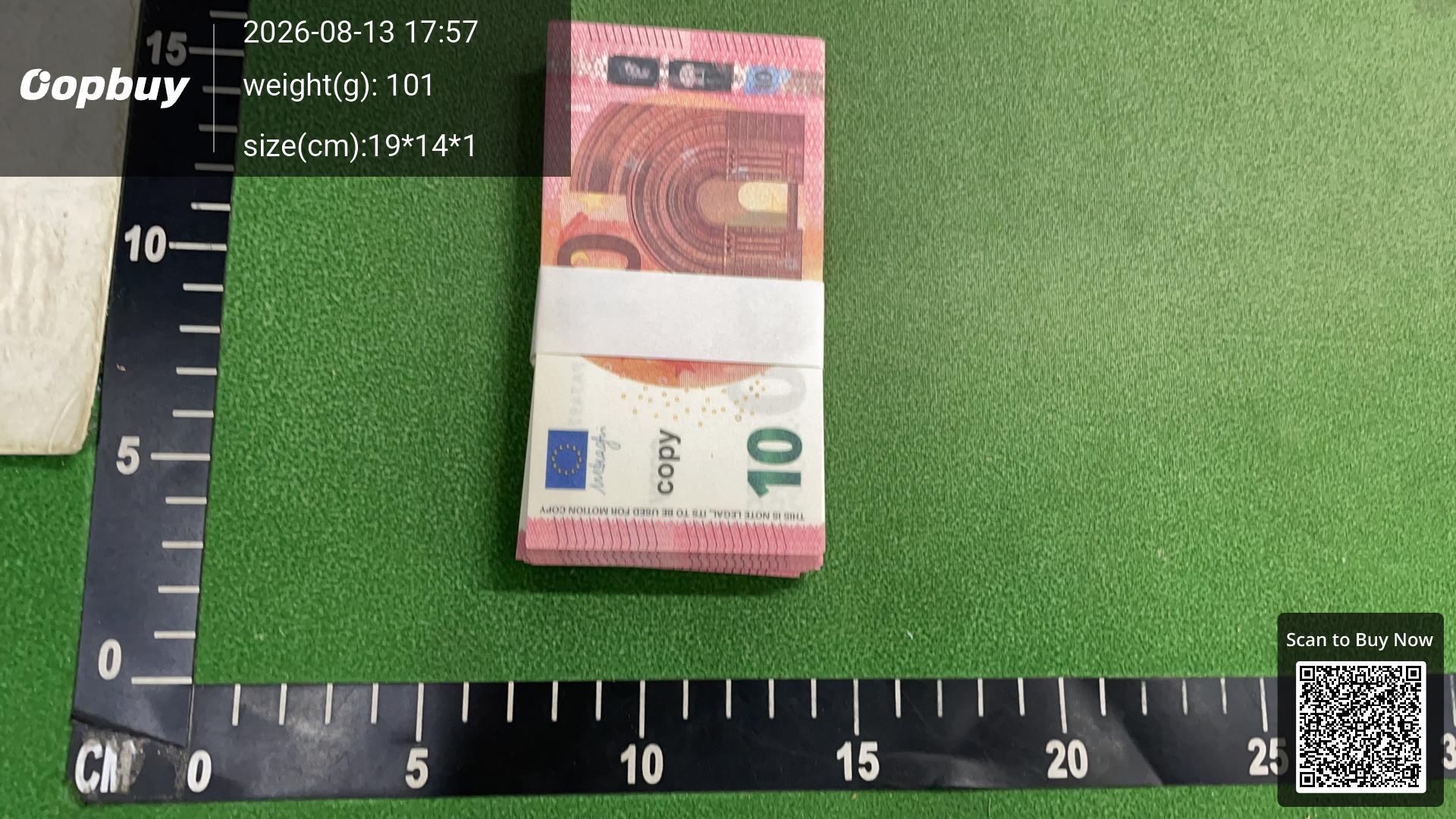 Foto QC 3 de Generic Canadian 20 Dollars Prop Training Money Paper Banknote