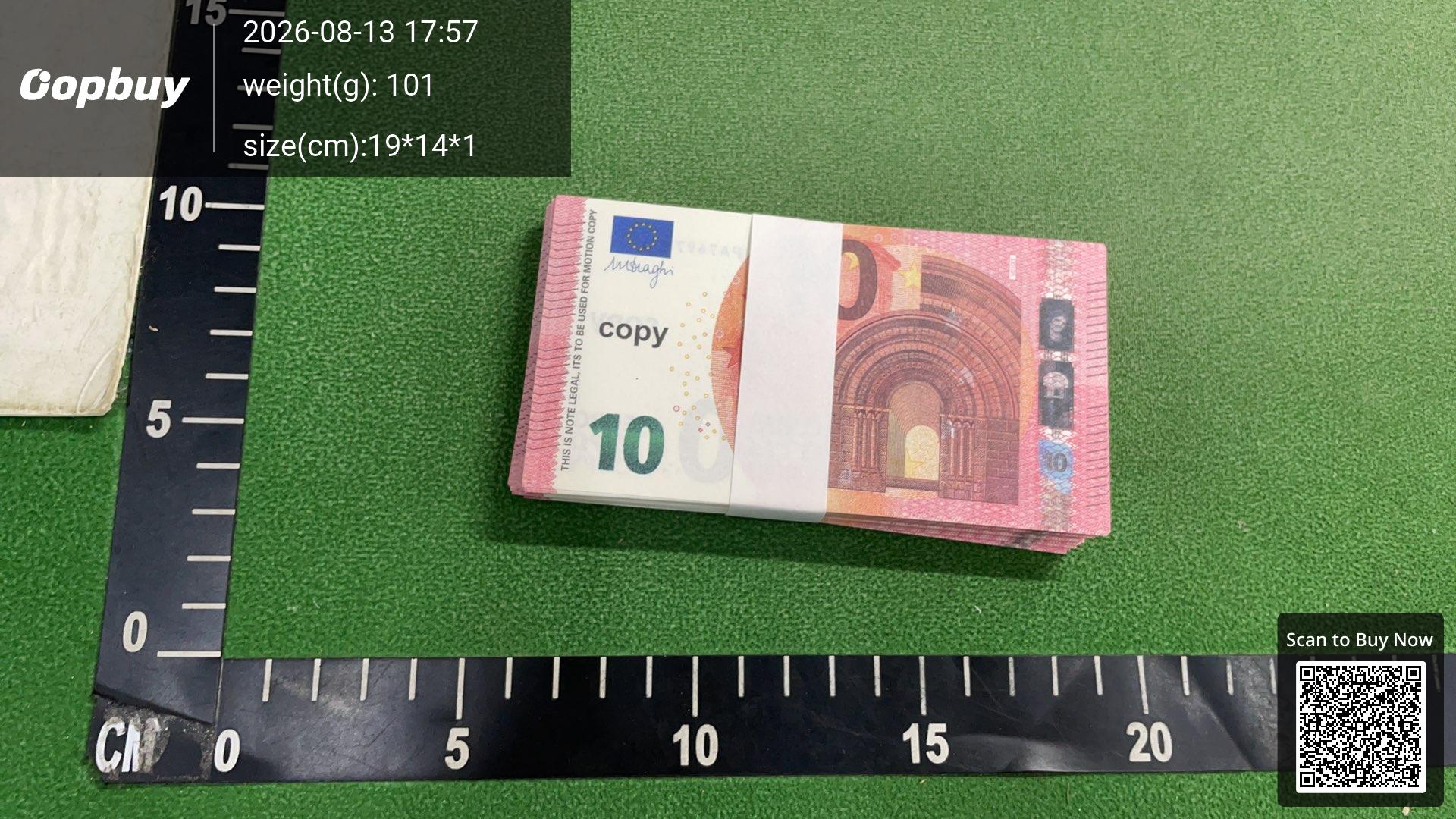 Foto QC 2 de Generic Canadian 20 Dollars Prop Training Money Paper Banknote