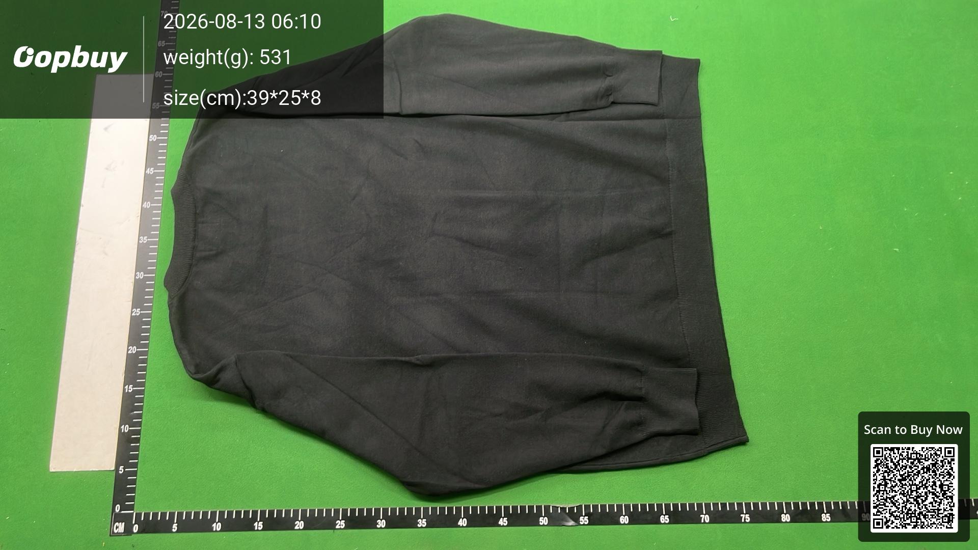 Foto QC 3 de Stussy Crewneck Sweater Stock Logo Black