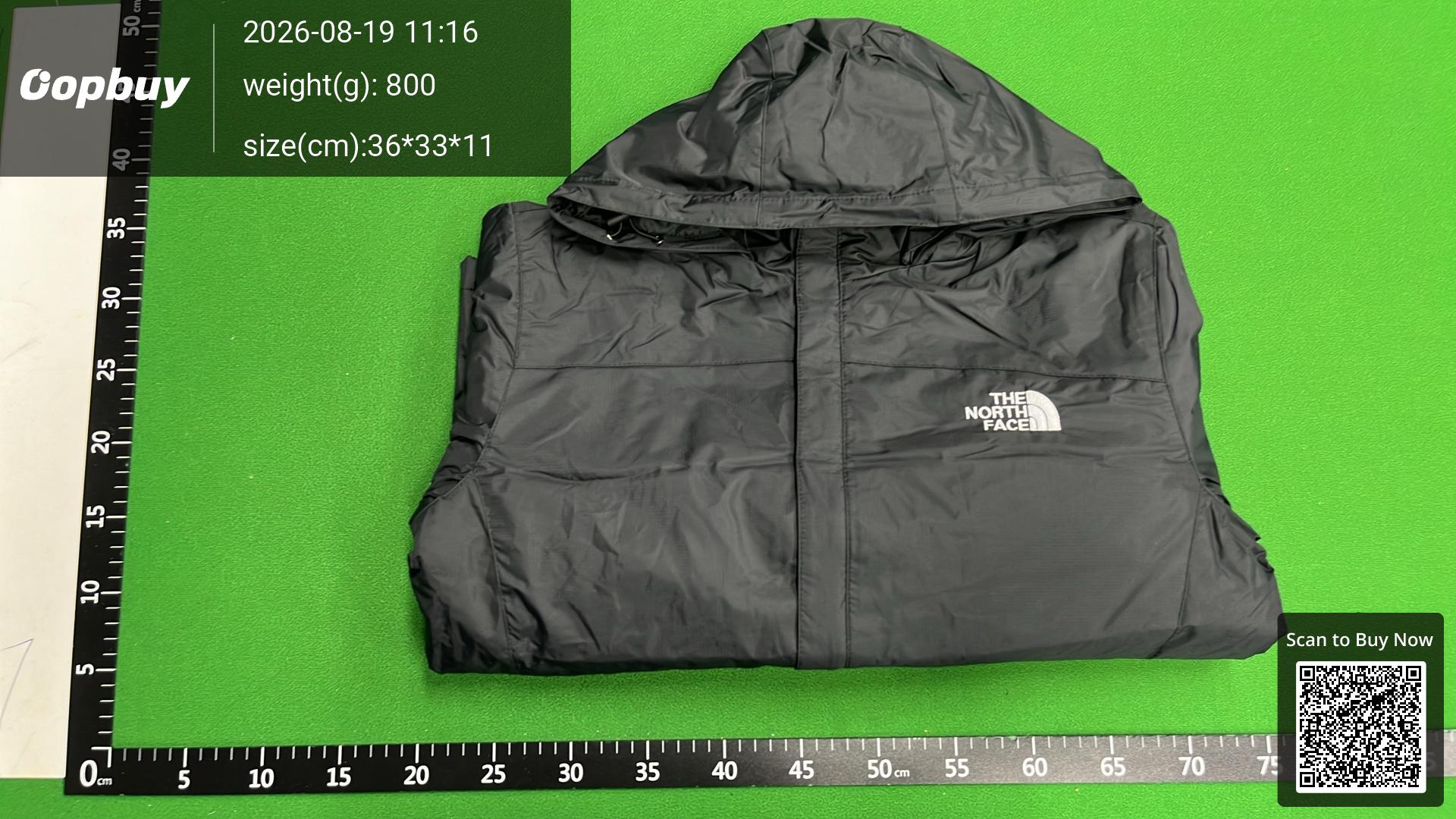 Foto QC 4 de The North Face Summit Series Windbreaker Jacket Waterproof Hooded Black