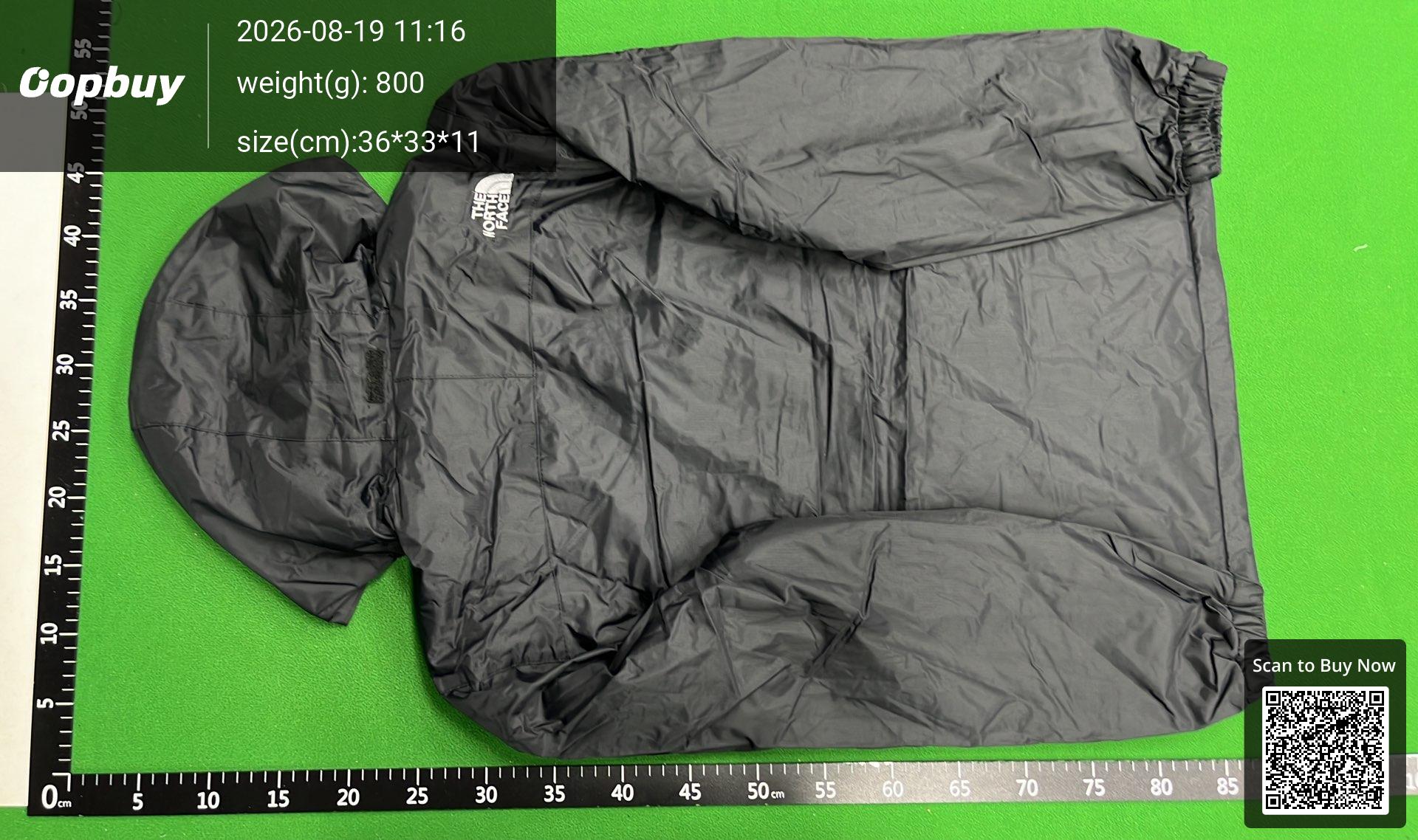 Foto QC 3 de The North Face Summit Series Windbreaker Jacket Waterproof Hooded Black
