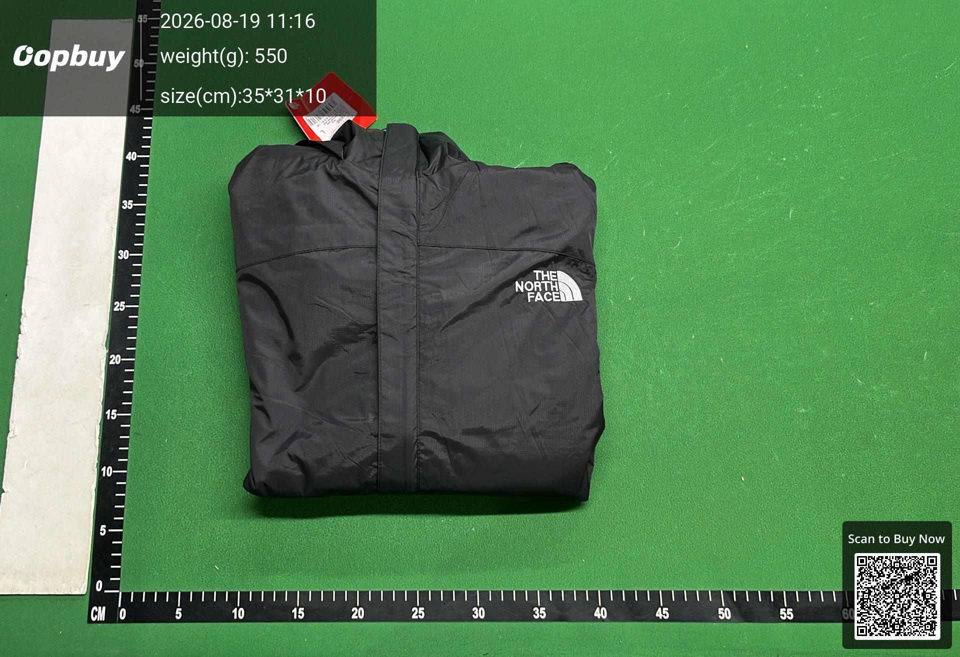 Foto QC 8 de The North Face Summit Series Windbreaker Jacket Waterproof Hooded Black
