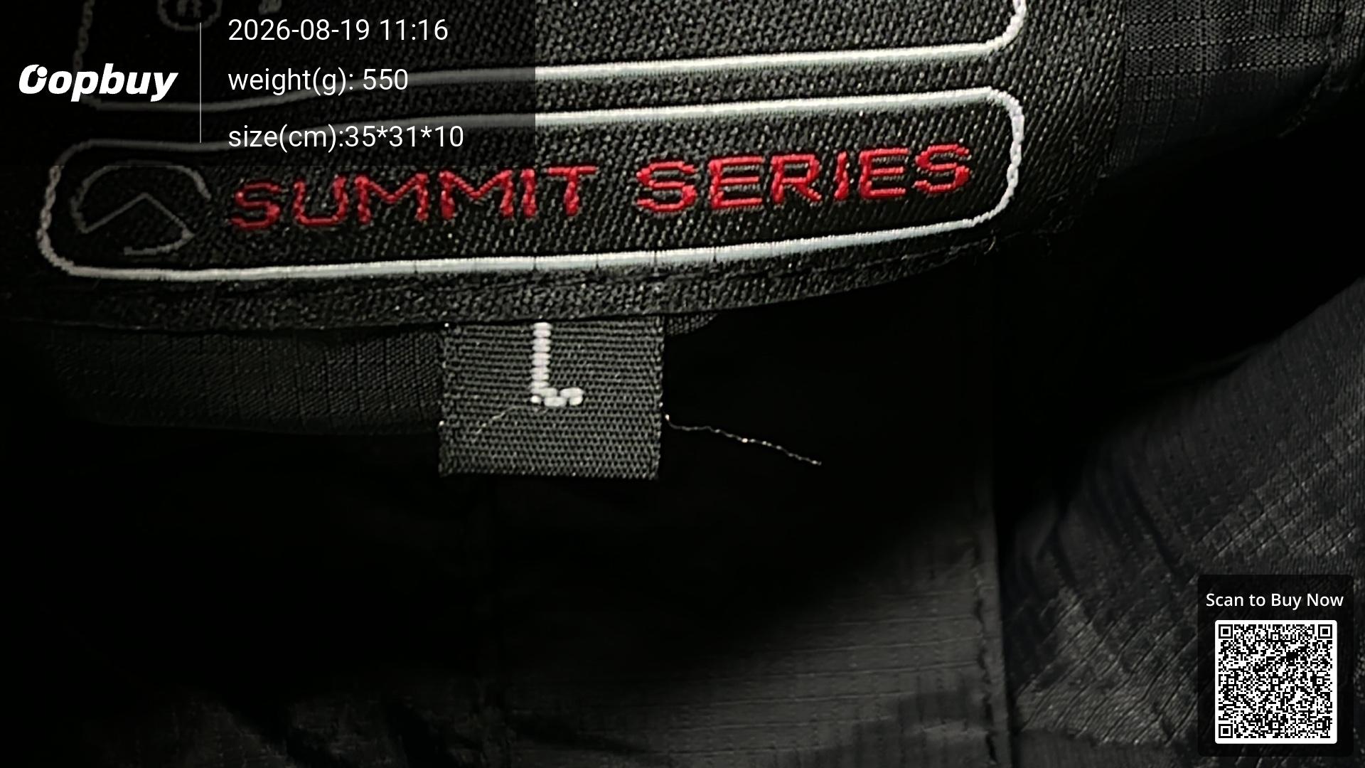 Foto QC 5 de The North Face Summit Series Windbreaker Jacket Waterproof Hooded Black