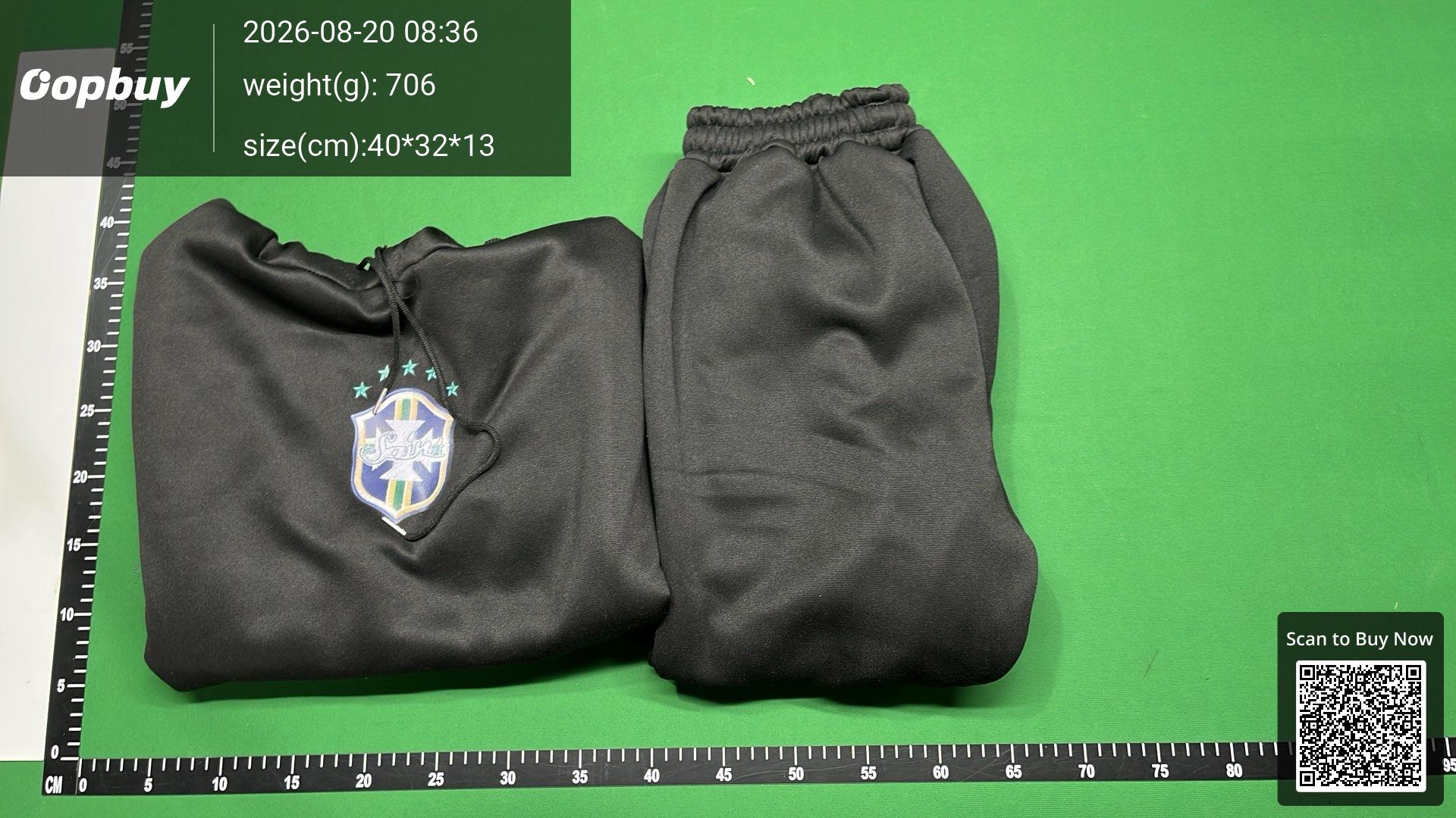 Foto QC 5 de Lucid Club Brazil Sweatpants Black