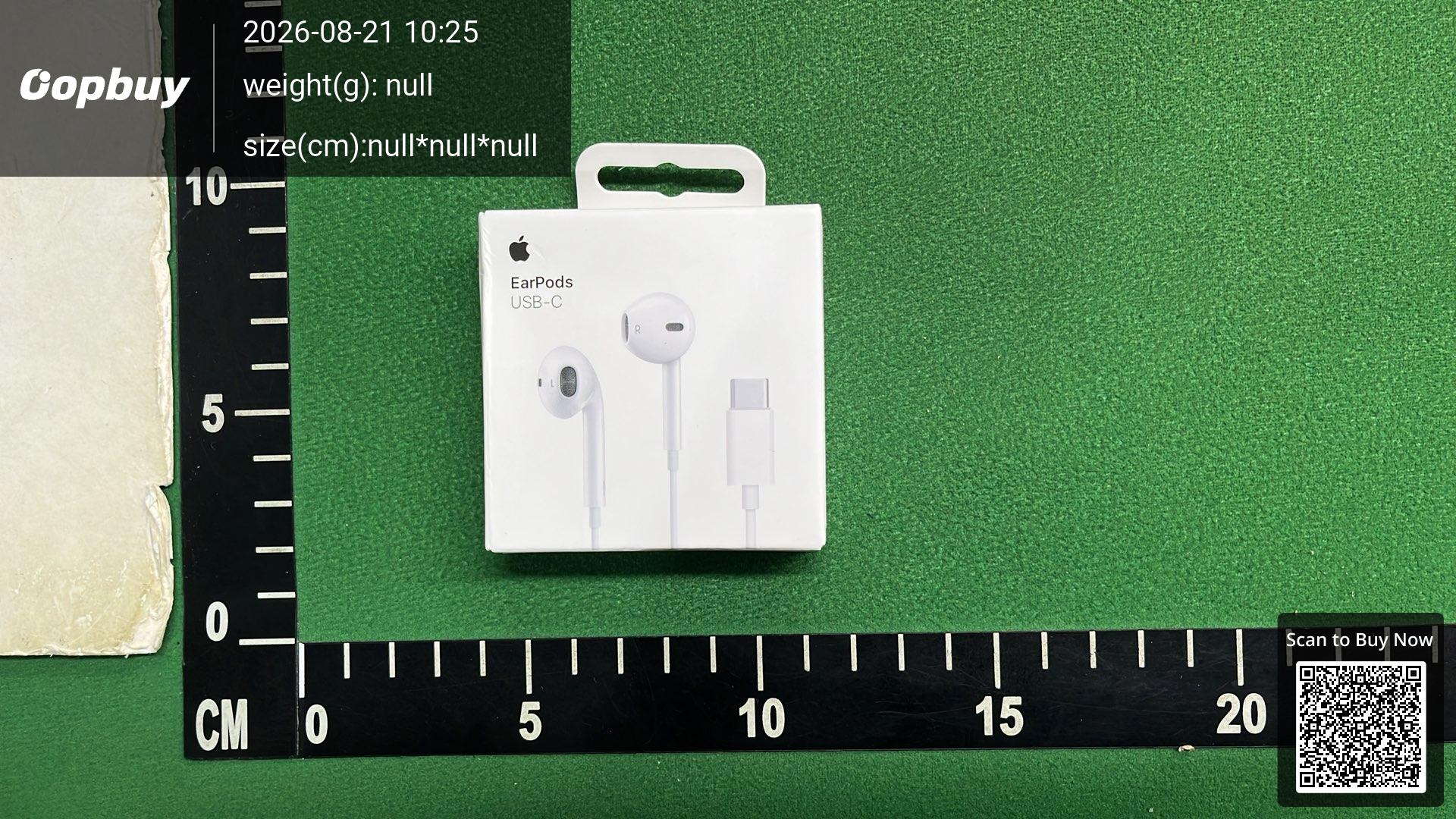 Foto QC 1 de Apple EarPods with Lightning Connector White