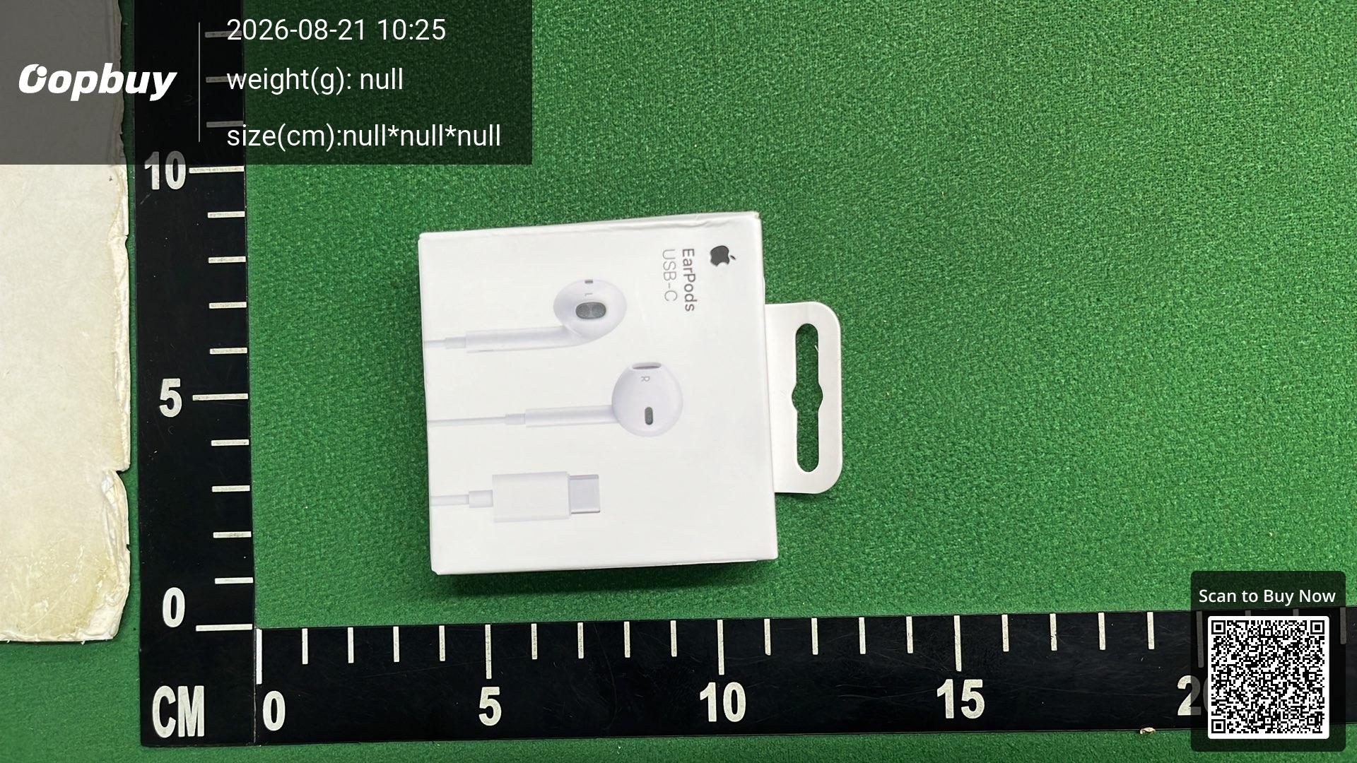 Foto QC 3 de Apple EarPods with Lightning Connector White