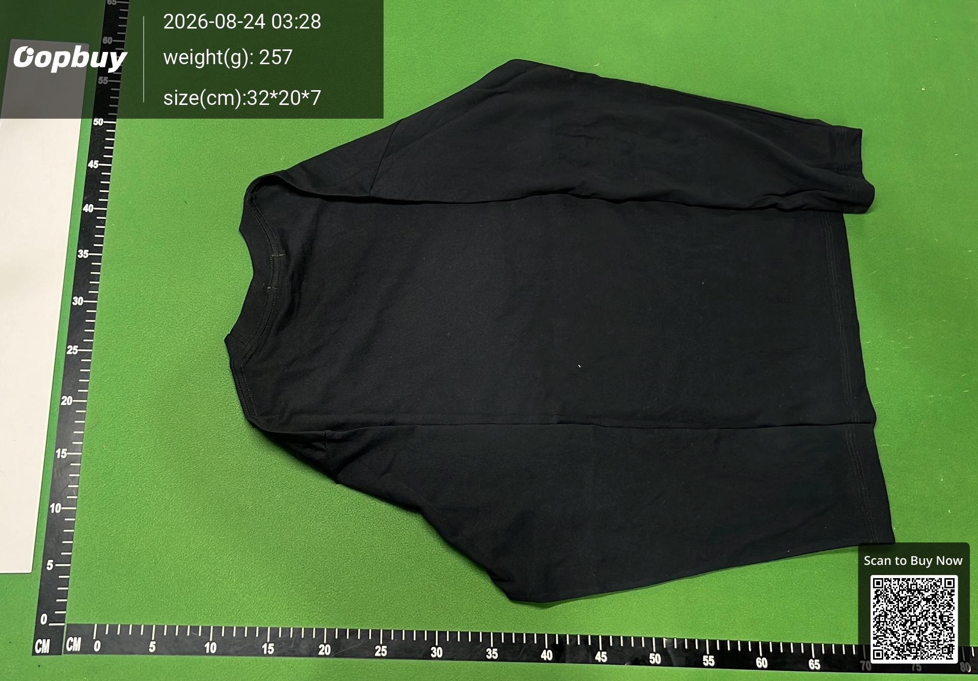 Foto QC 3 de Saint Laurent Pour Homme Glitch Logo Crewneck Sweater Black