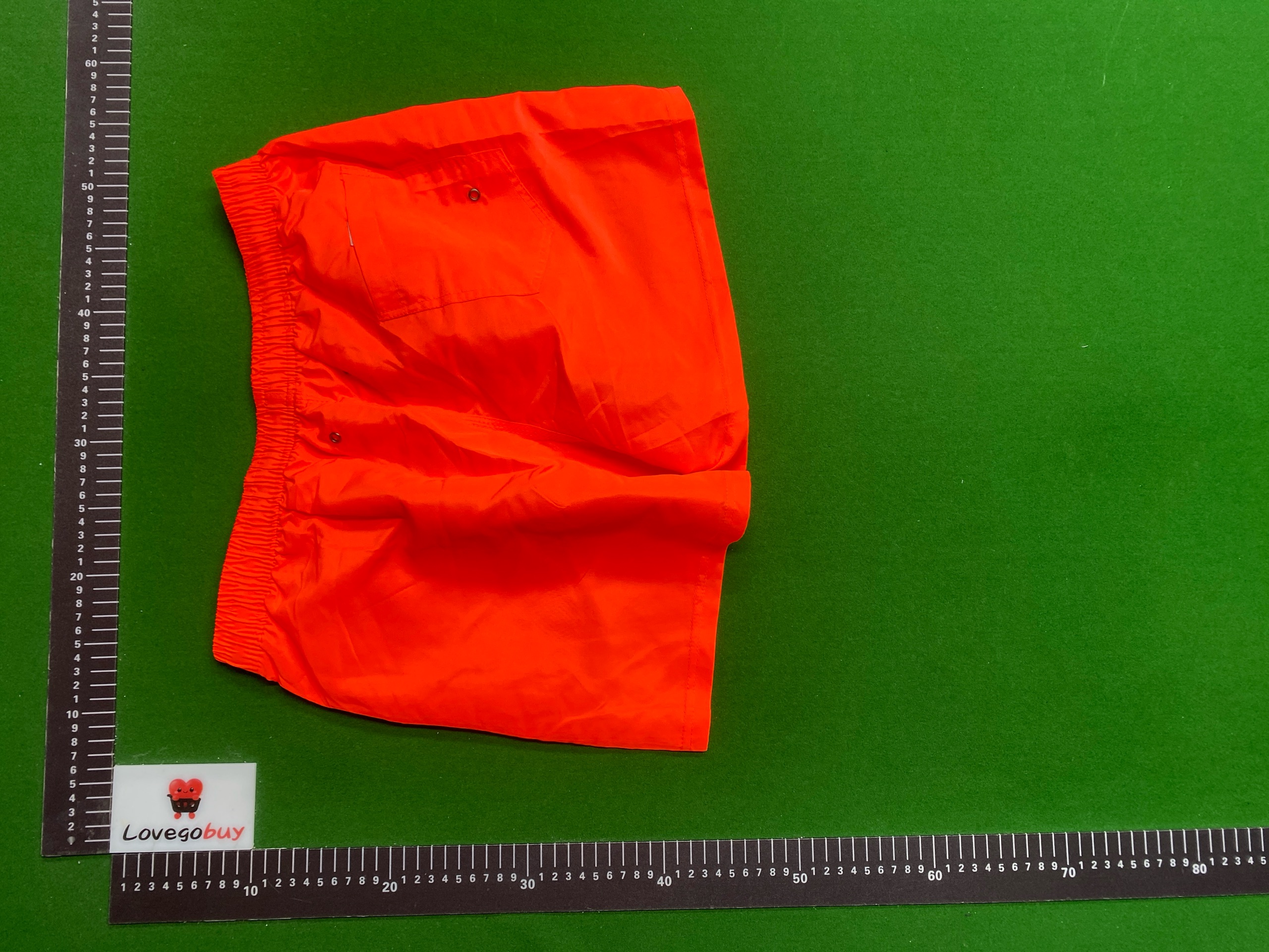 Foto QC 3 de Fear of God Essentials Board Shorts Nylon Neon Yellow