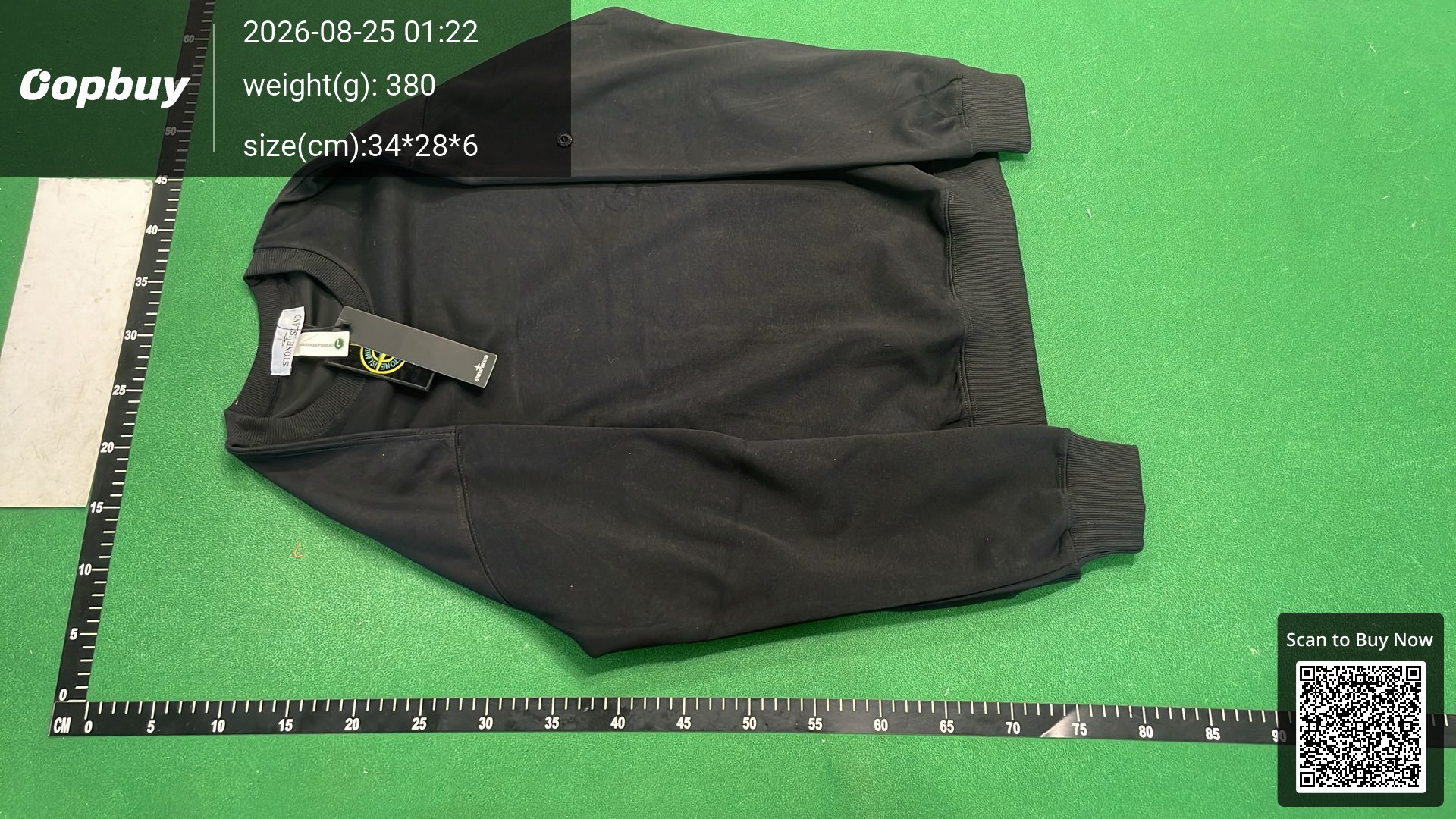 Foto QC 2 de Stone Island Nylon Metal ECONYL Overshirt Jacket Ash Grey