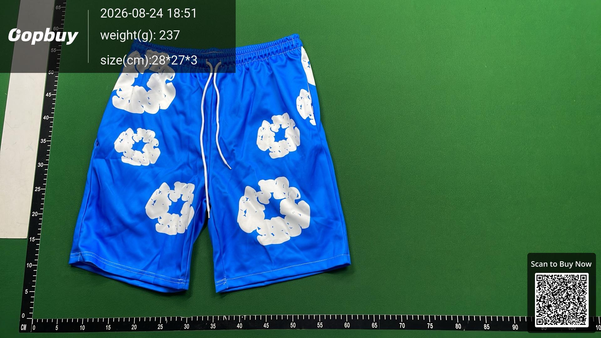 Foto QC 2 de Corteiz Alcatraz Sweat Shorts Logo Print Black