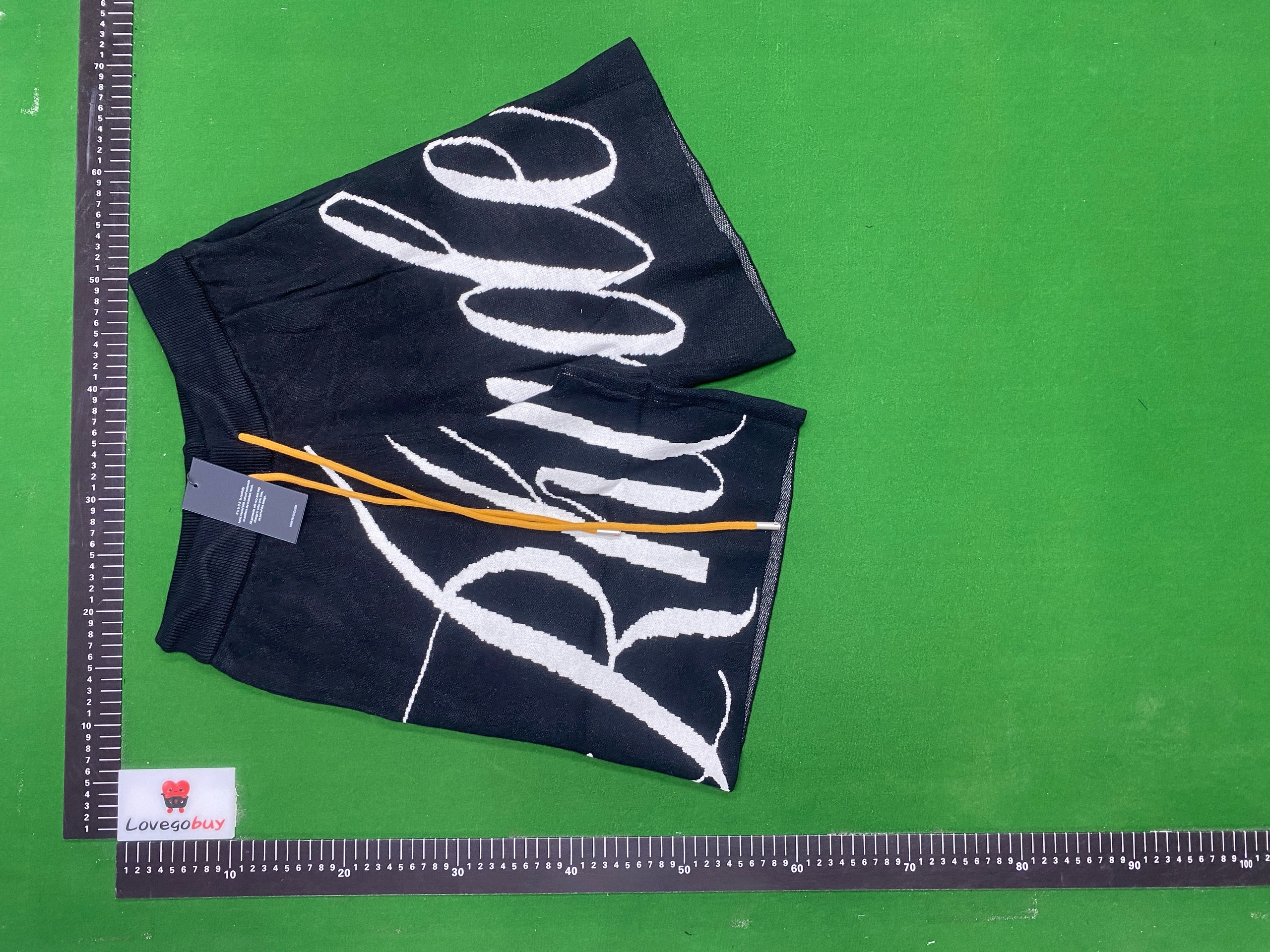 Foto QC 6 de Rhude Logo Basketball Swim Shorts Forest Green