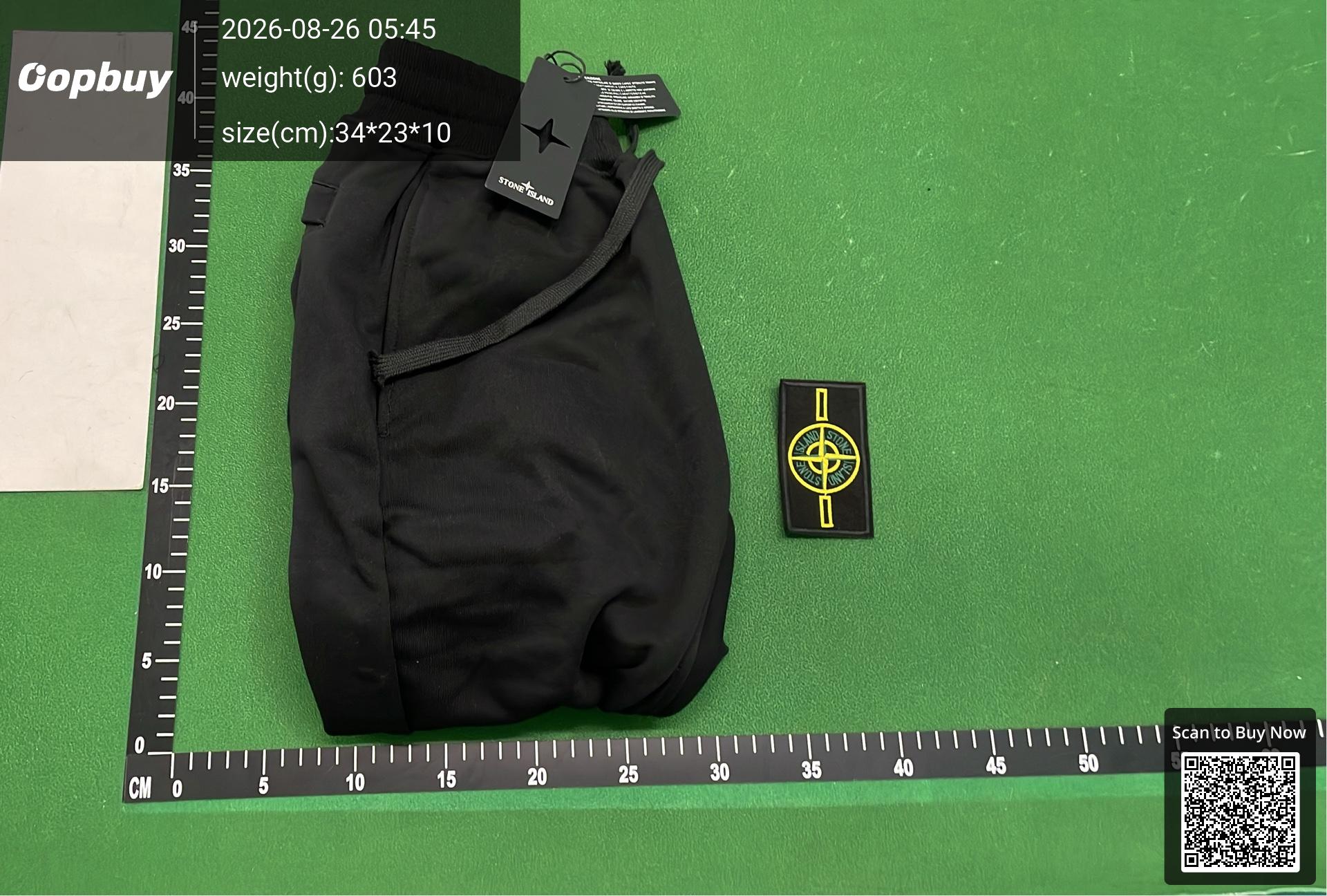 Foto QC 4 de Stone Island Sweatpants Cargo Black