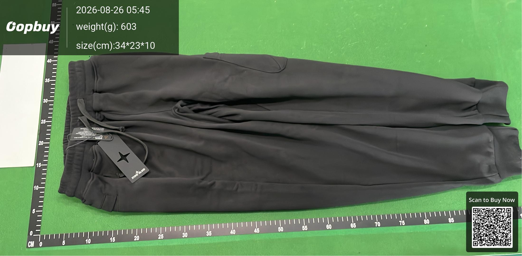 Foto QC 2 de Stone Island Sweatpants Cargo Black